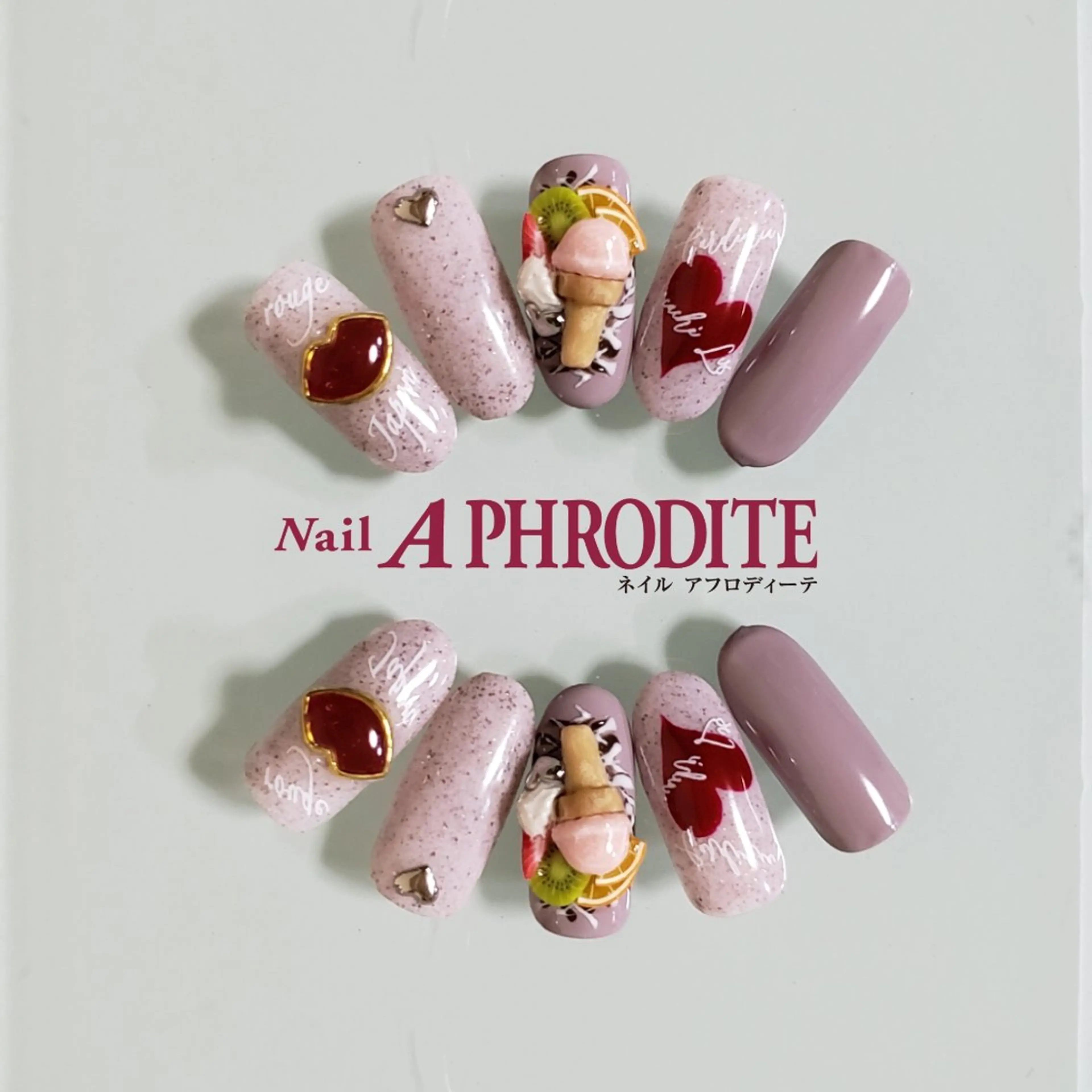 ネイル ジェルネイル ニュアンスネイル スカルプネイル ソフトジェル ネイルチップ ハンドネイル Nail  Aphroditeのネイルデザイン