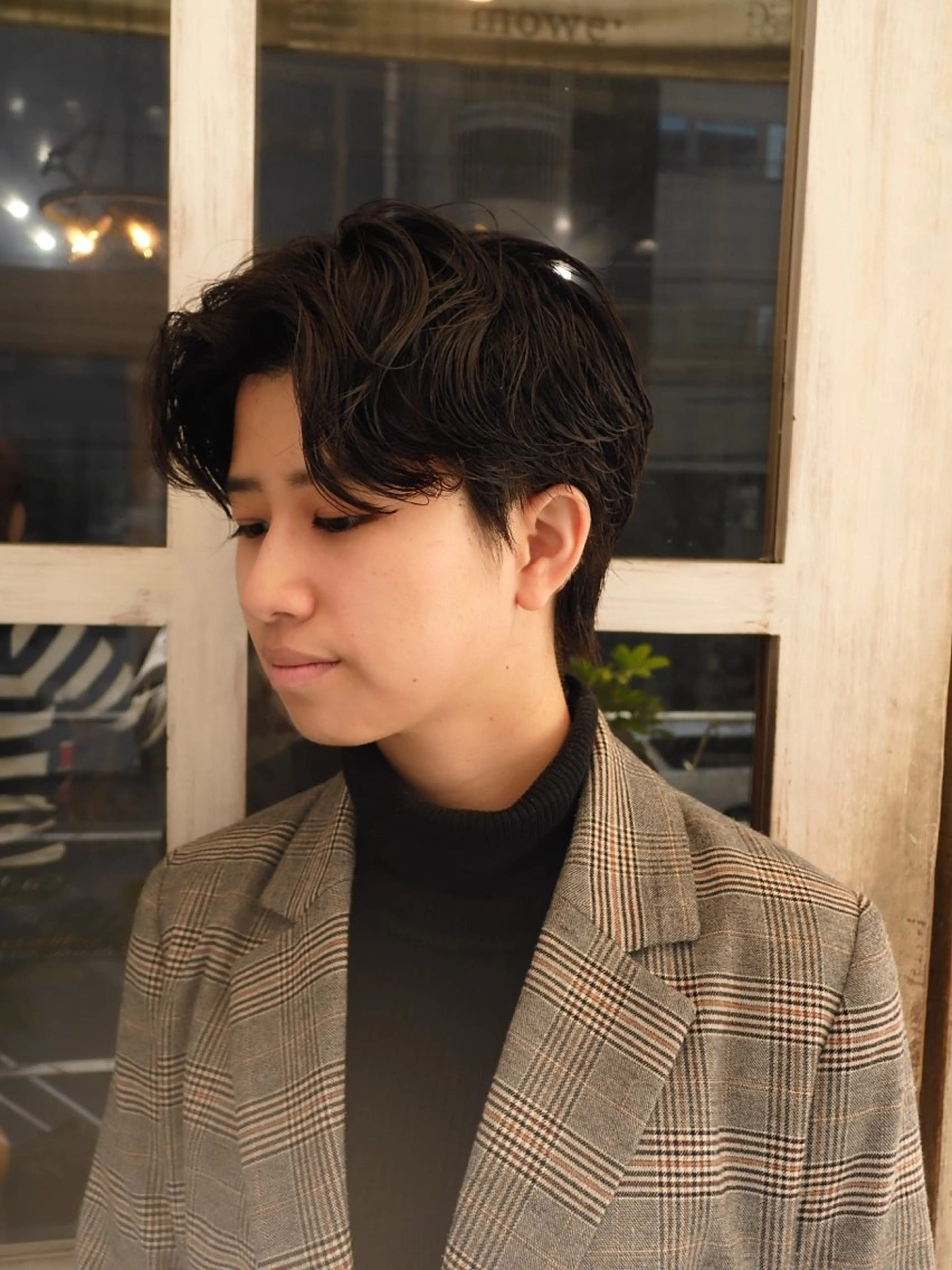 ショート カット パーマ トリートメント 高評価/パーマ平塚 章悟【tetsu】のヘアスタイル