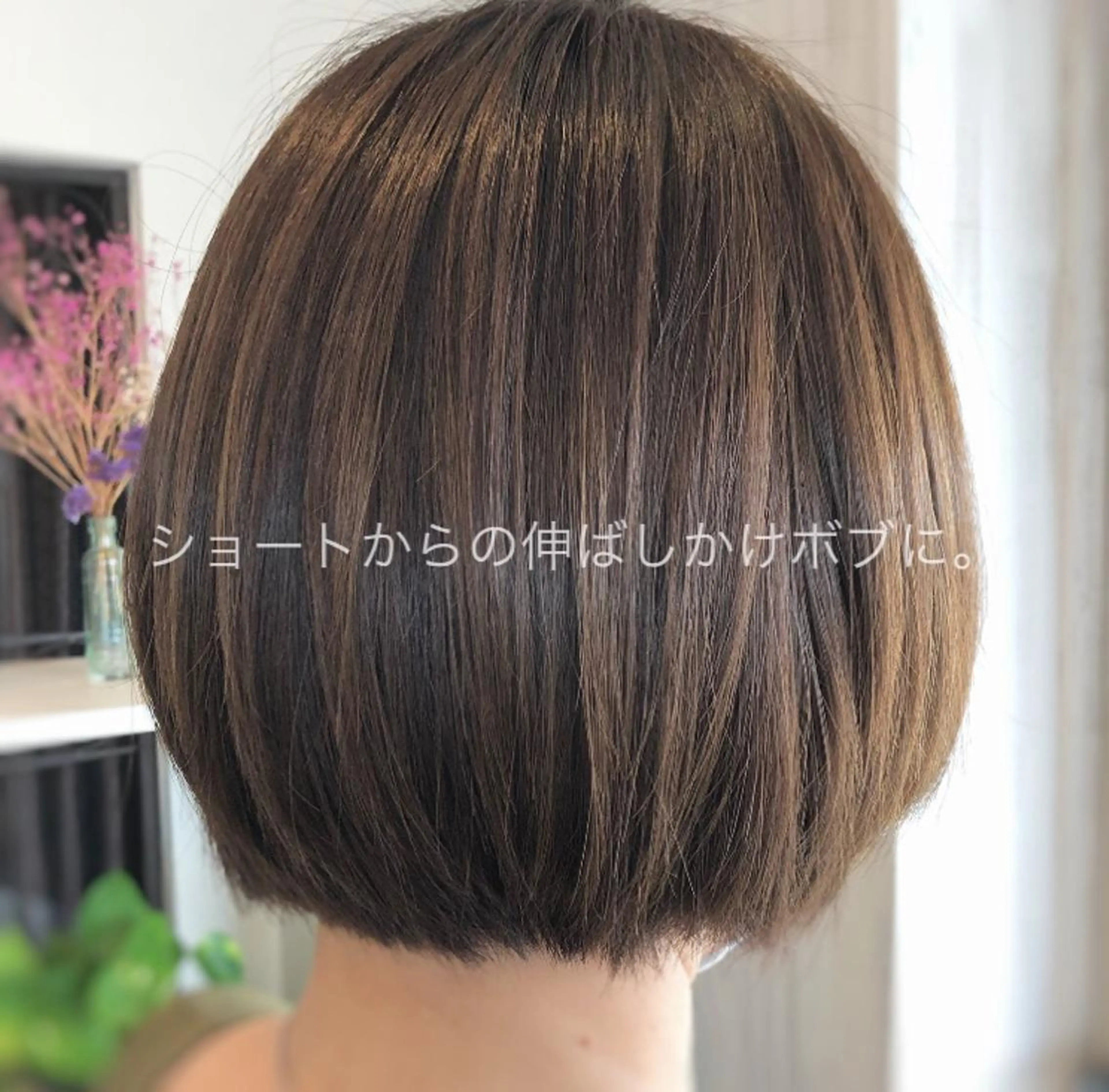 ショート カラー 谷口ゆめ/縮毛矯正/ 大人女子/眉ワックスのヘアスタイル