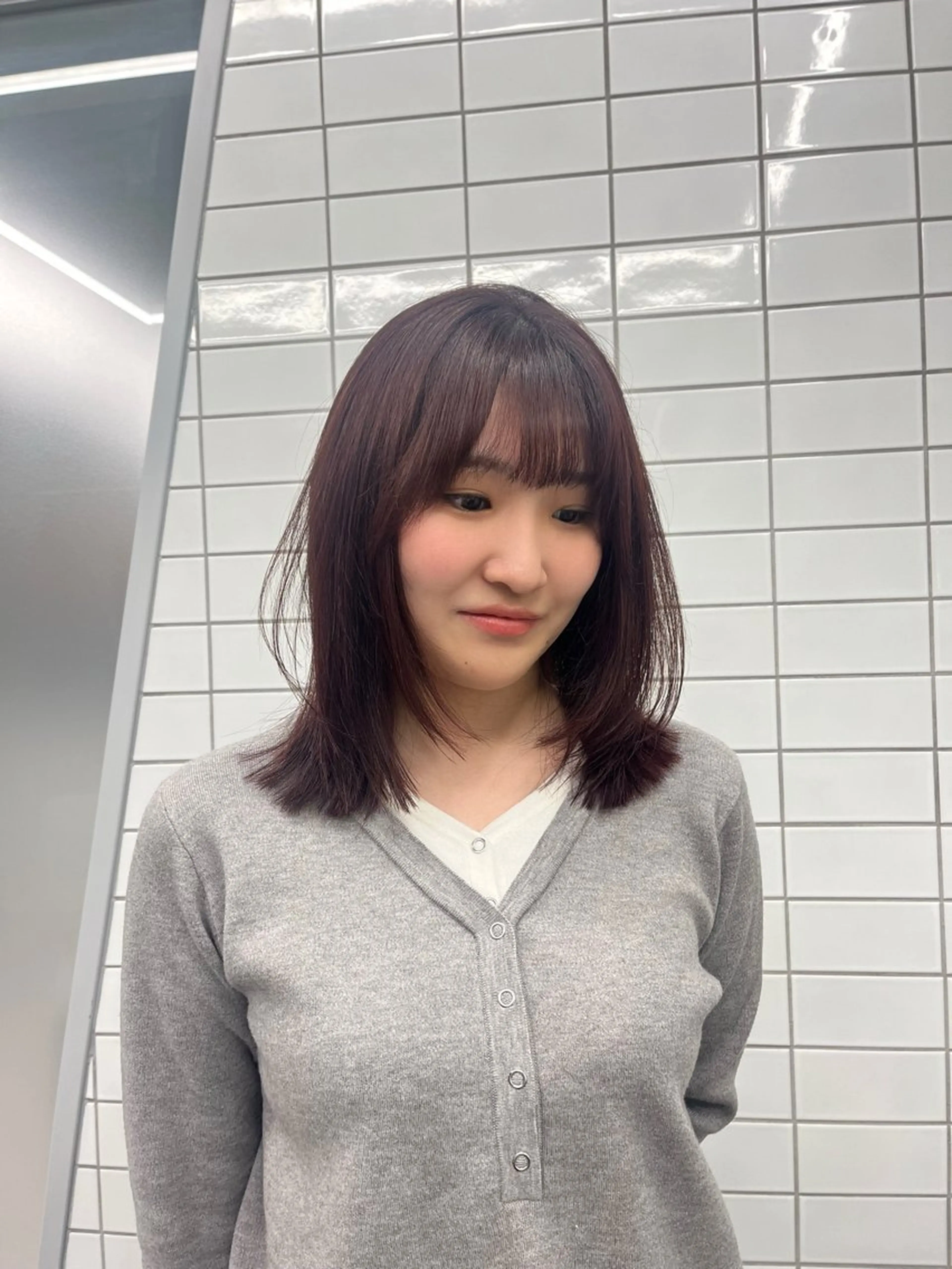 ミディアム カット ヘアカラー Noah 🔆のヘアスタイル