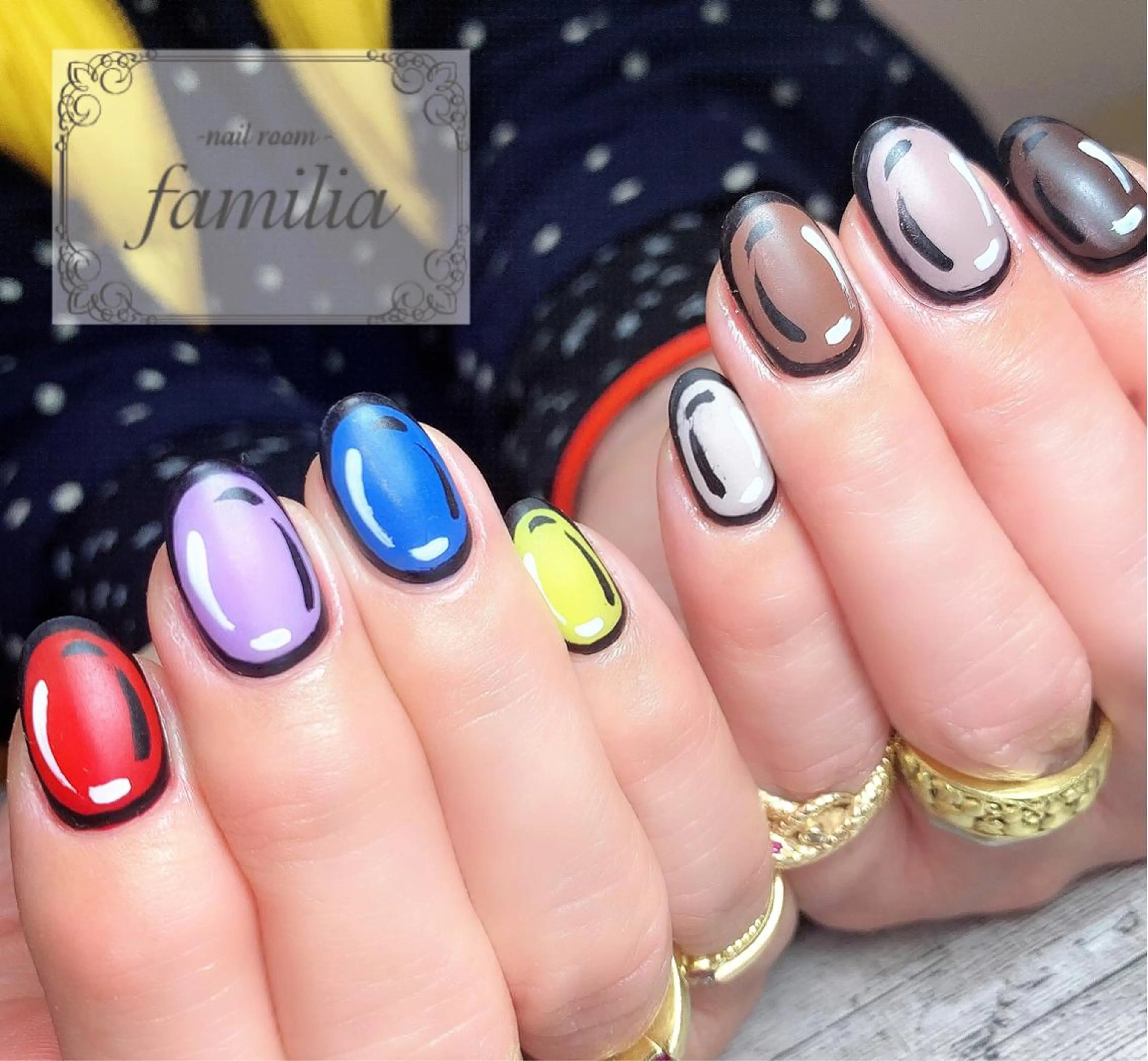 ネイル ハンドネイル -nailroom- familiaのネイルデザイン