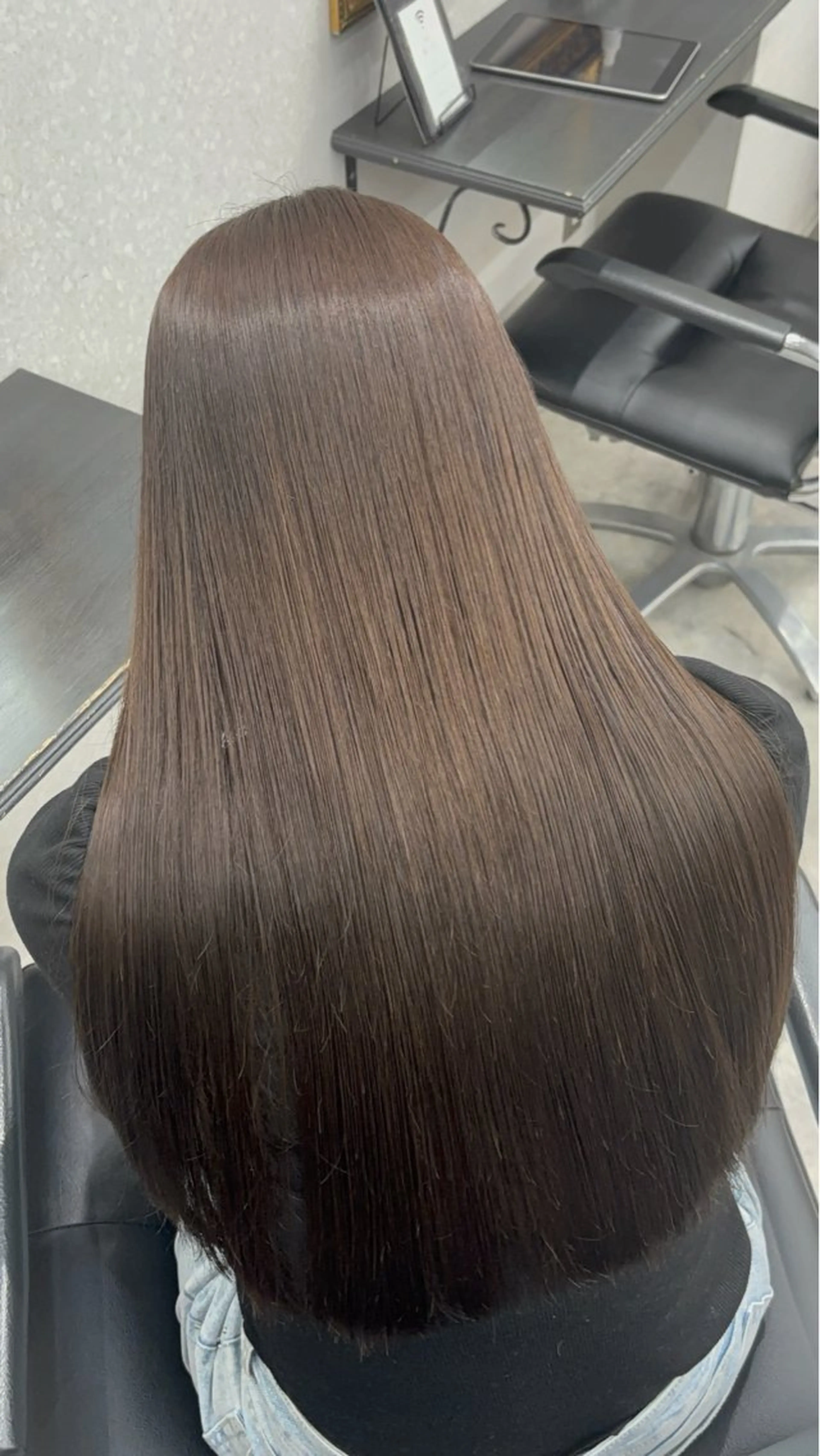 ロング 縮毛矯正 カラーモデル募集🌝 Kudo Ryokoのヘアスタイル