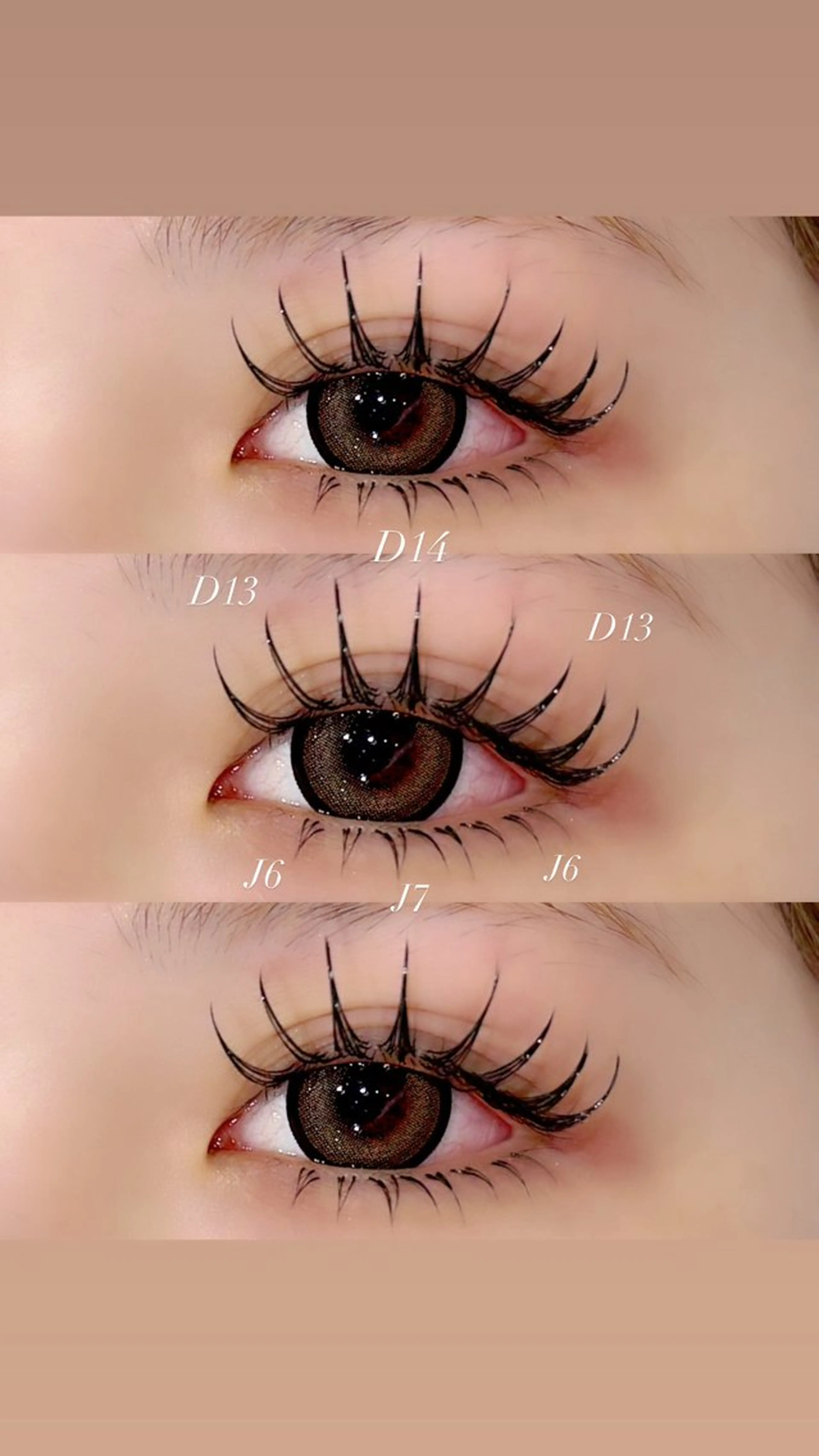 マツエク・マツパ マツエク Hipahipa! MISAKIのマツエク・マツパデザイン