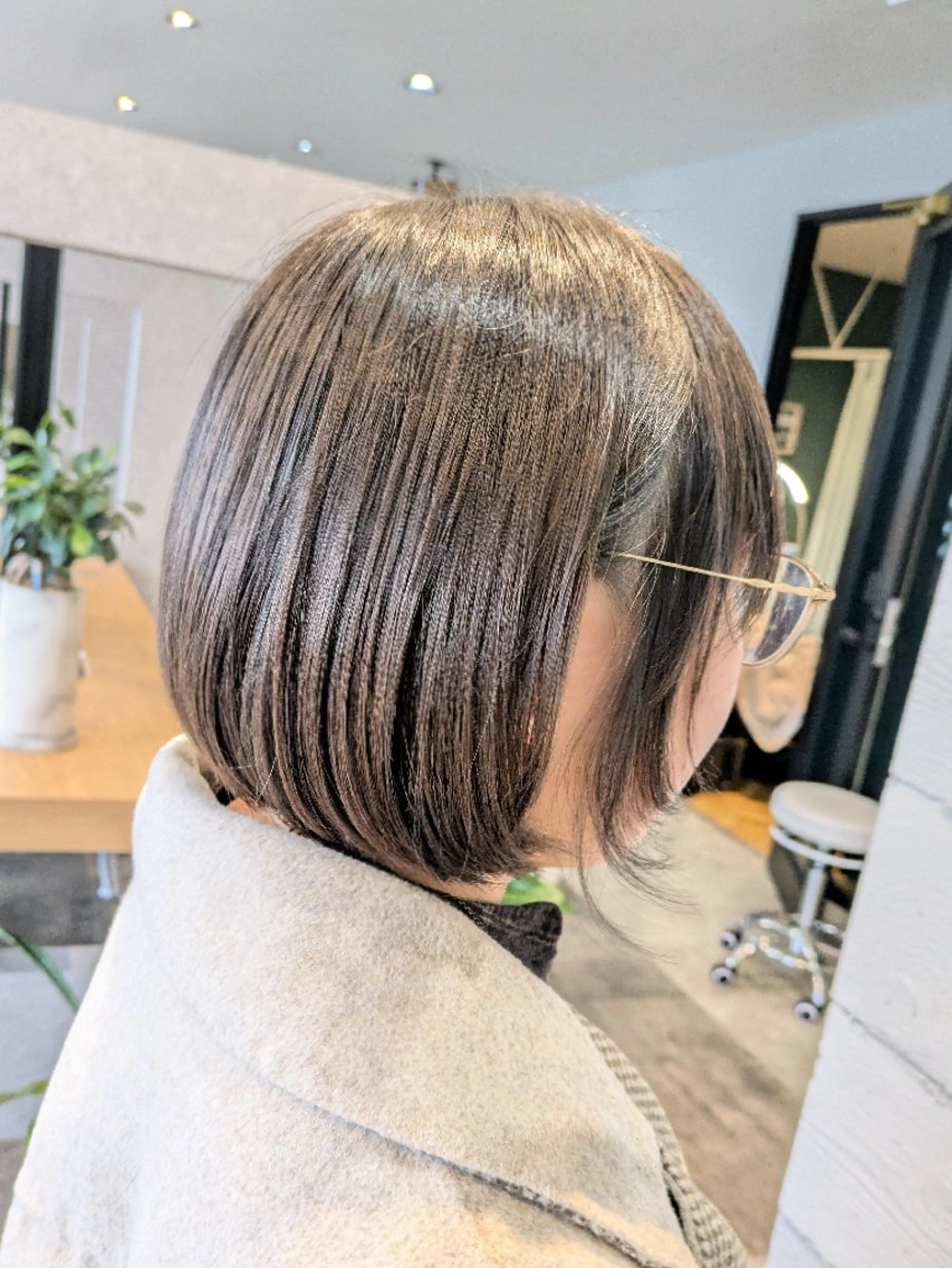 ショート ショートボブ ボブ ショートヘア 山田 愛/川中島/縮毛矯正のヘアスタイル