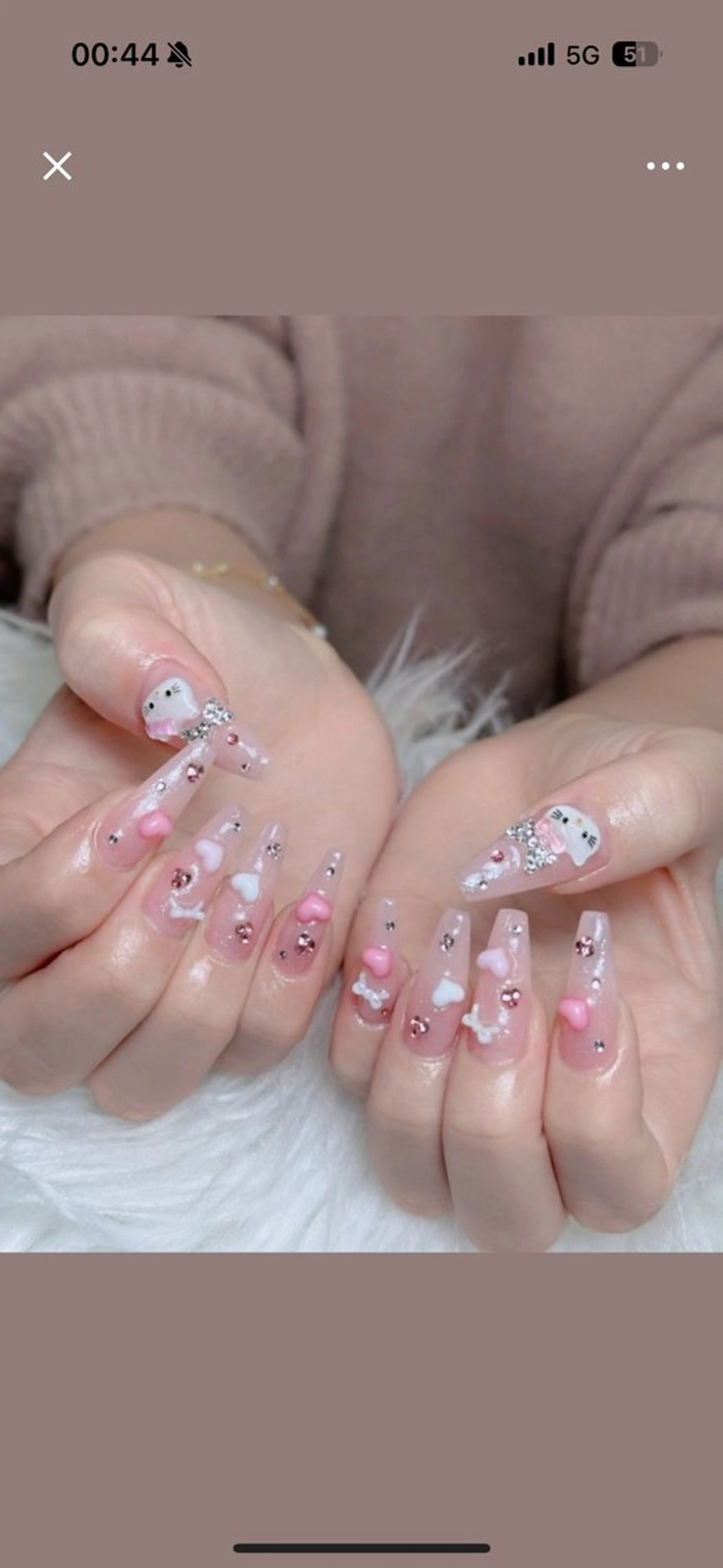 ネイル オーロラネイル チークネイル 長さ出し フレンチネイル 韓国ネイル ハンドネイル Lumi Shinokuboのネイルデザイン