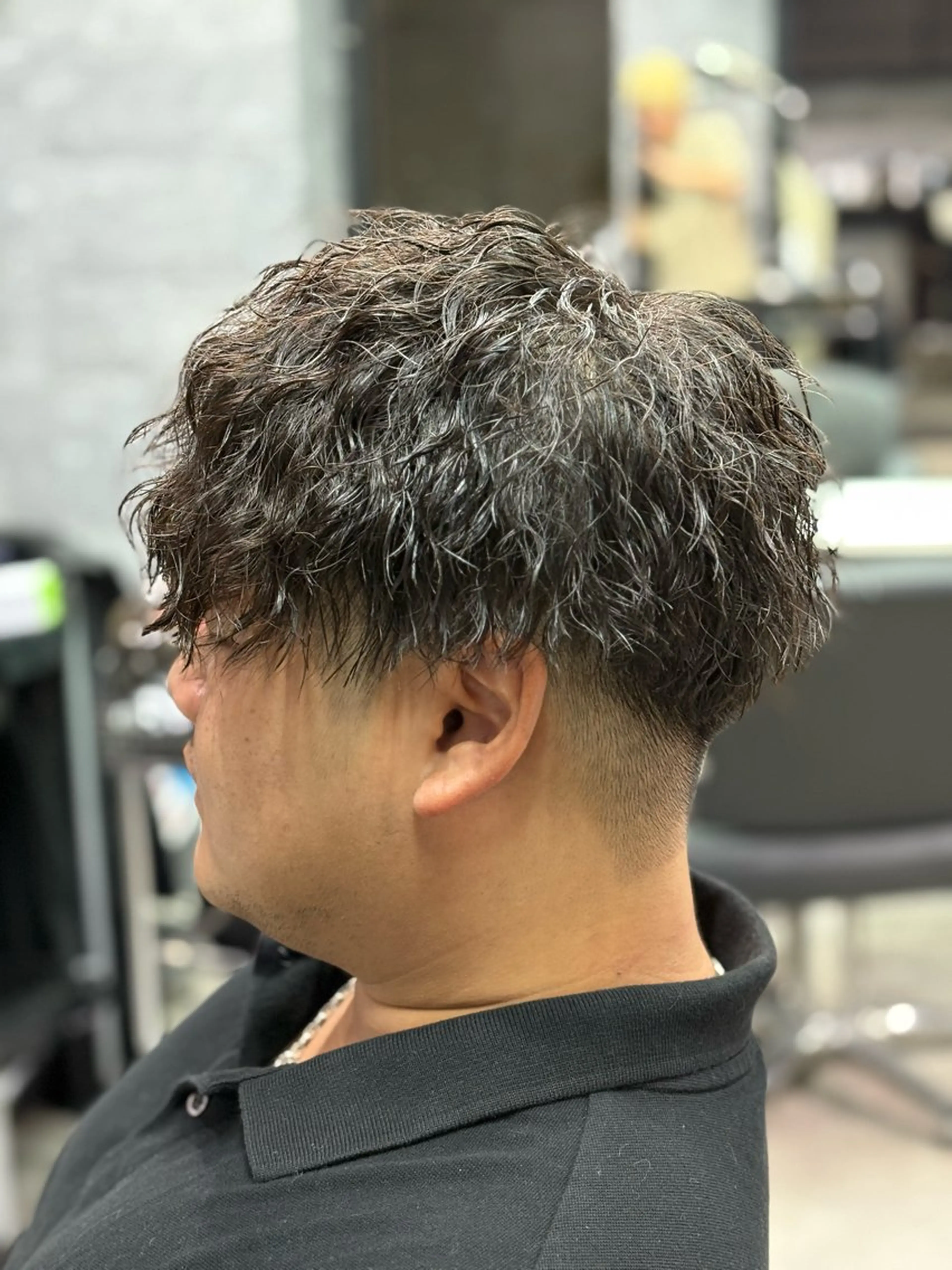 ショート パーマ メンズ カット パーマ men's salonAno所属・メンズサロンAno. YUKIのヘアスタイル