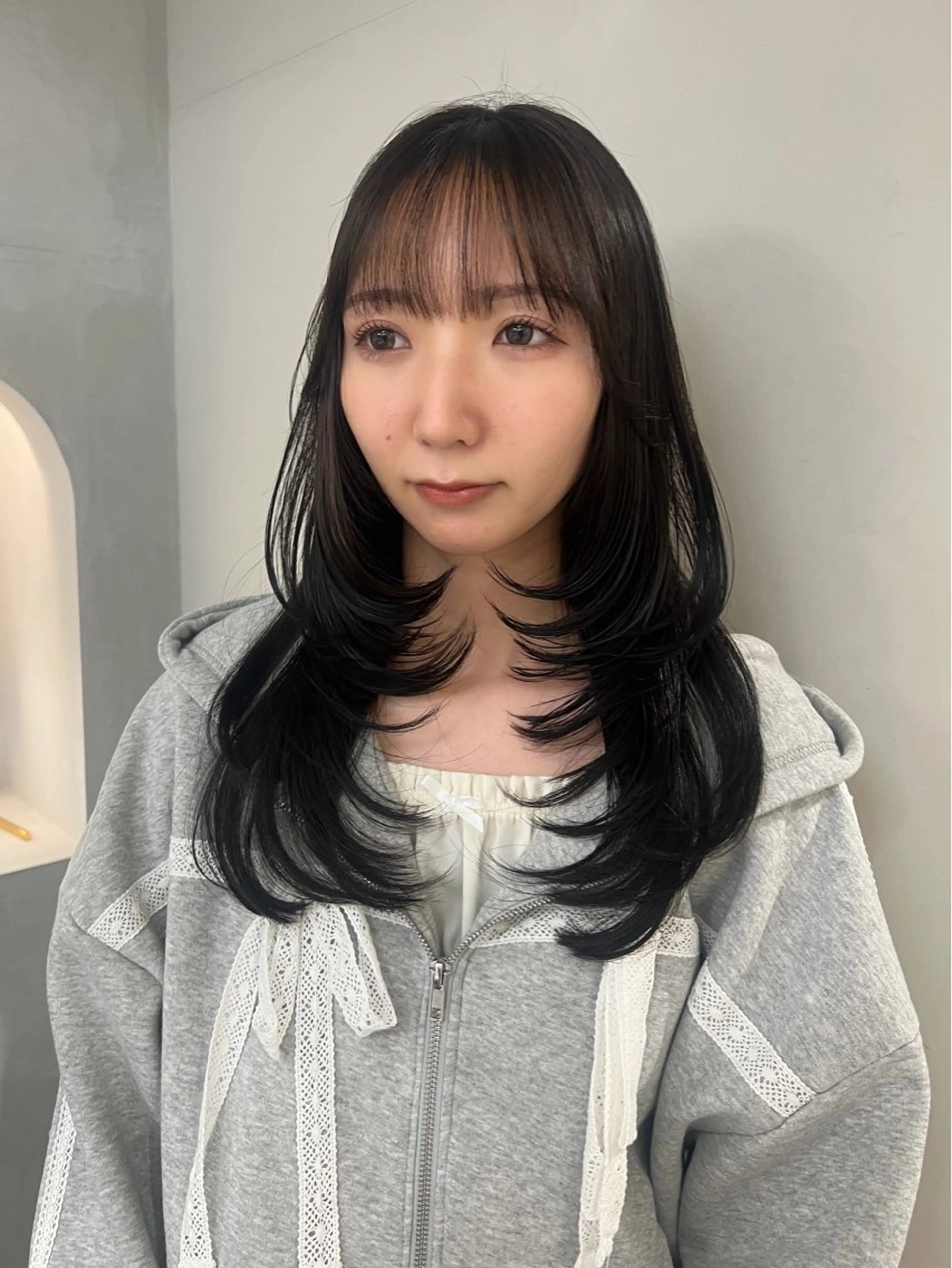 ロング 💖韓国風💖 レイヤー/LISAのヘアスタイル