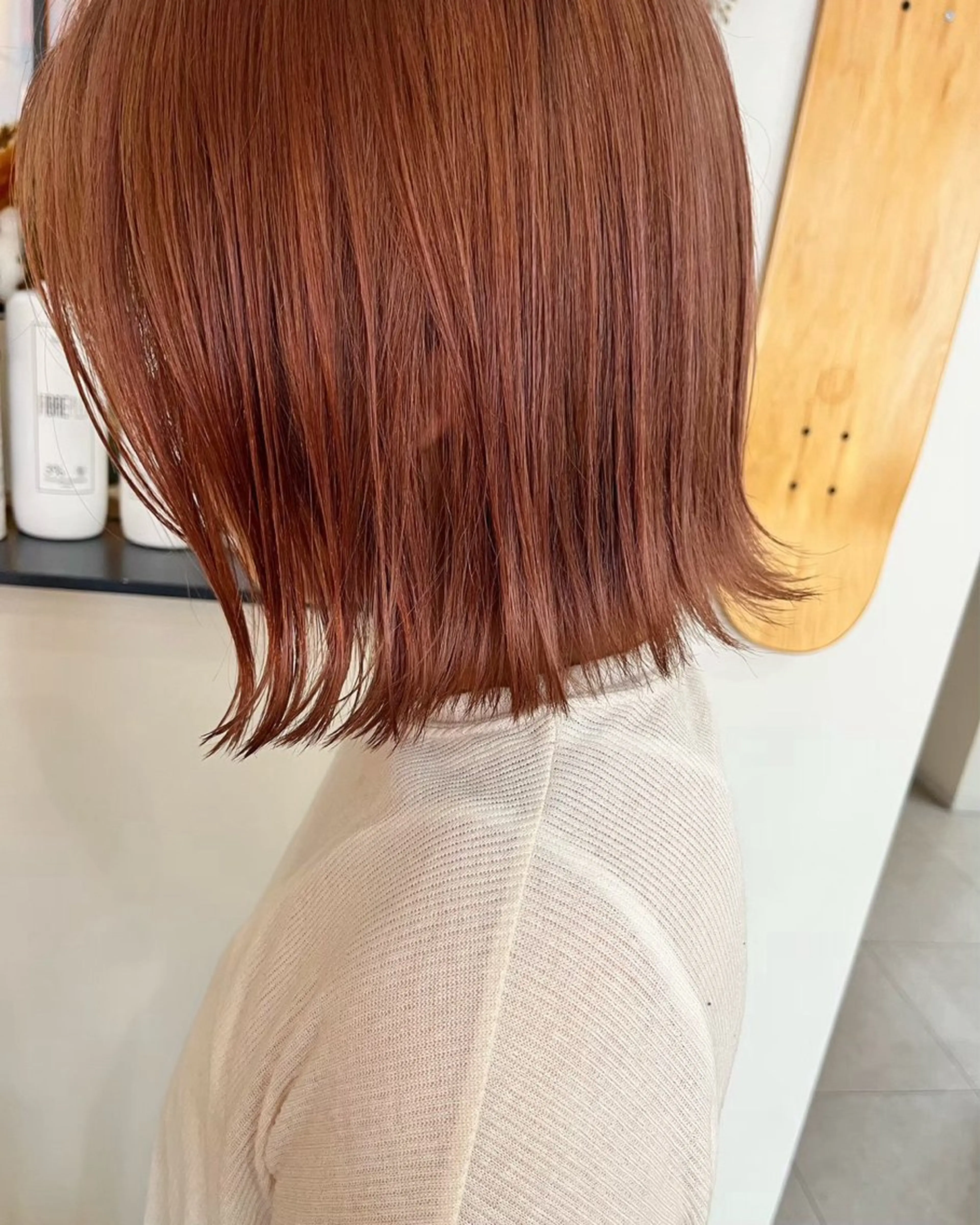 ショート カラー 中嶋 颯和のヘアスタイル