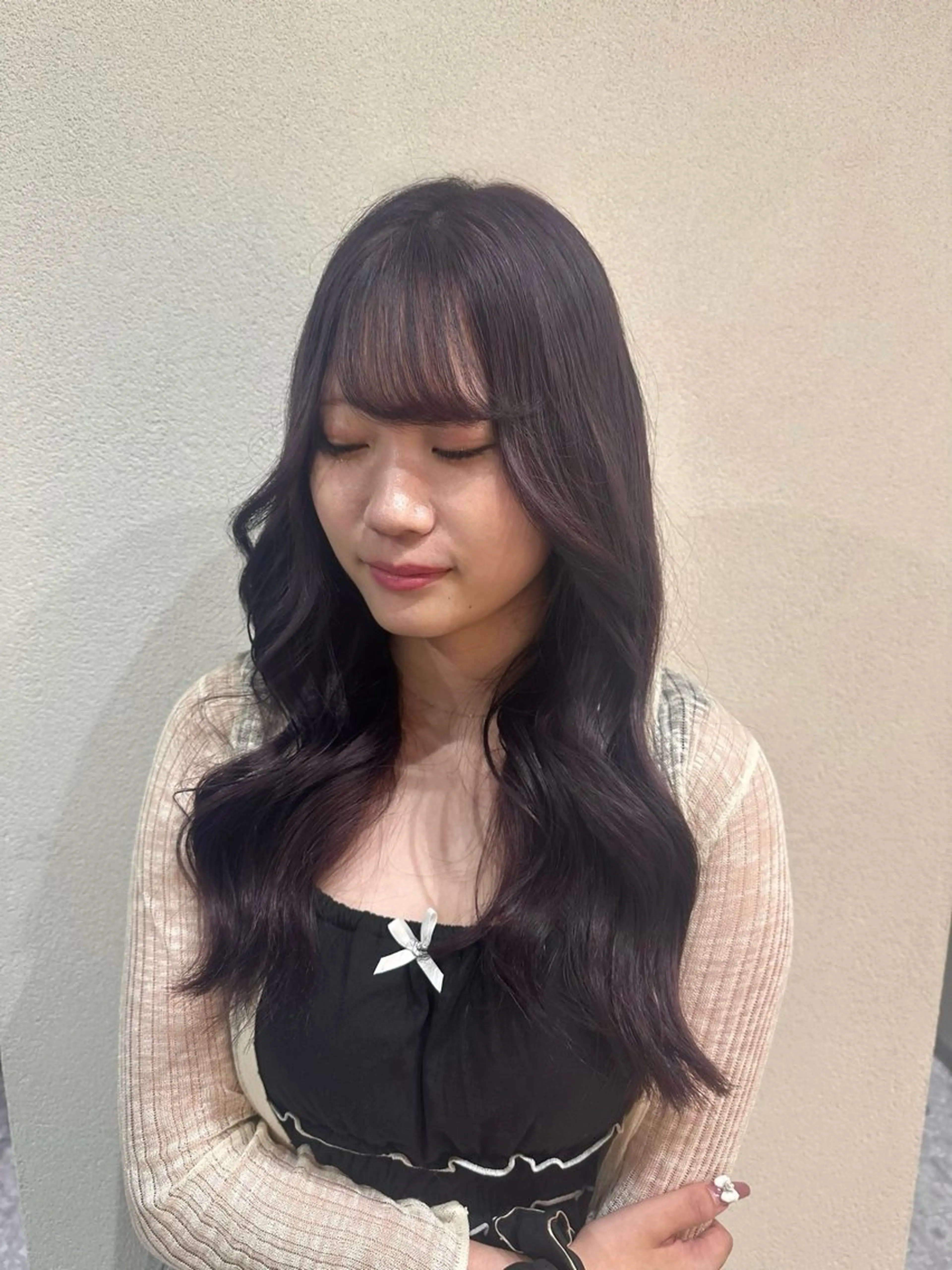 ロング カラー ヘアカラー トリートメント 🪞個室サロン/韓国 艶髪/keito🪞のヘアスタイル