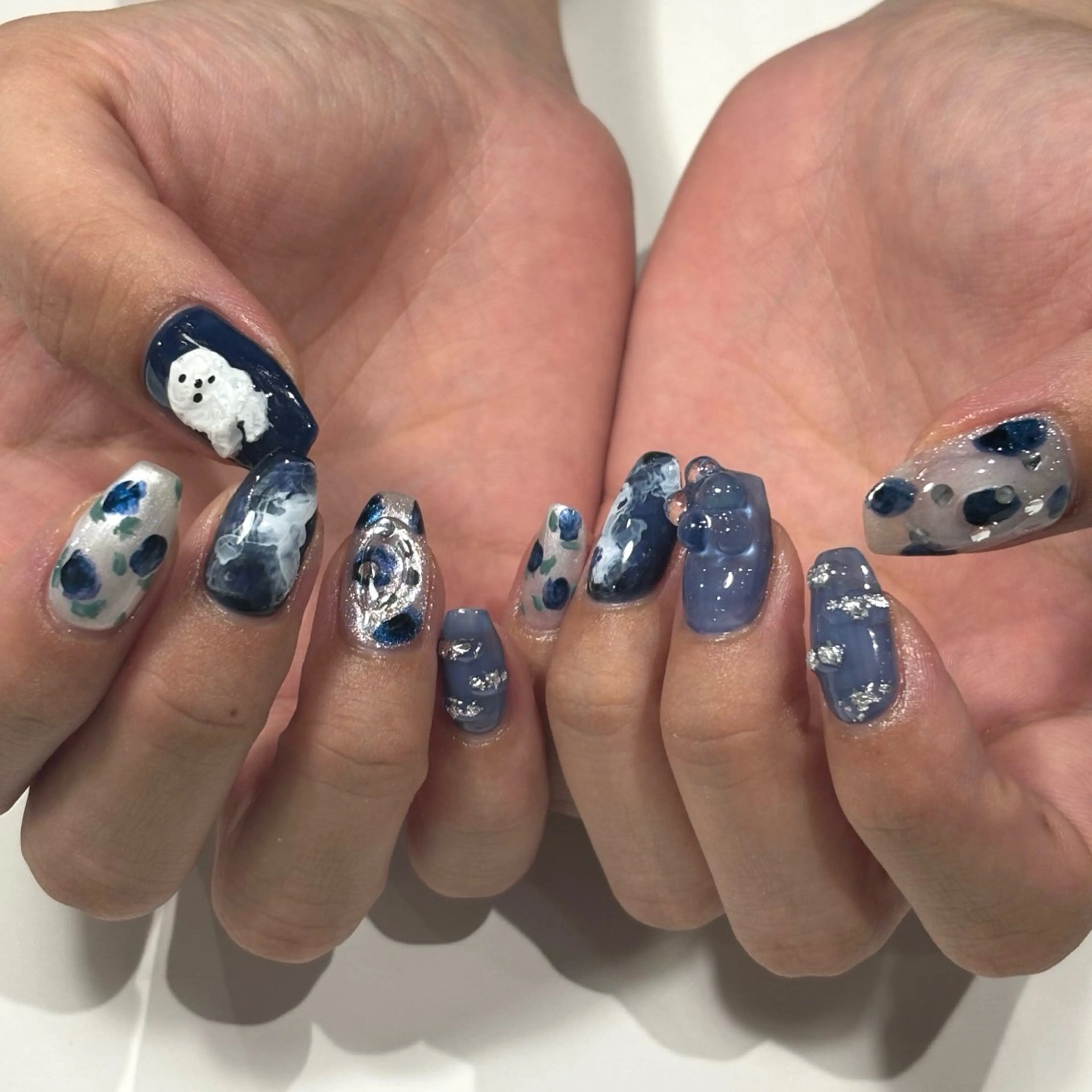 ネイル hinako /個性派ニュアンスのネイルデザイン