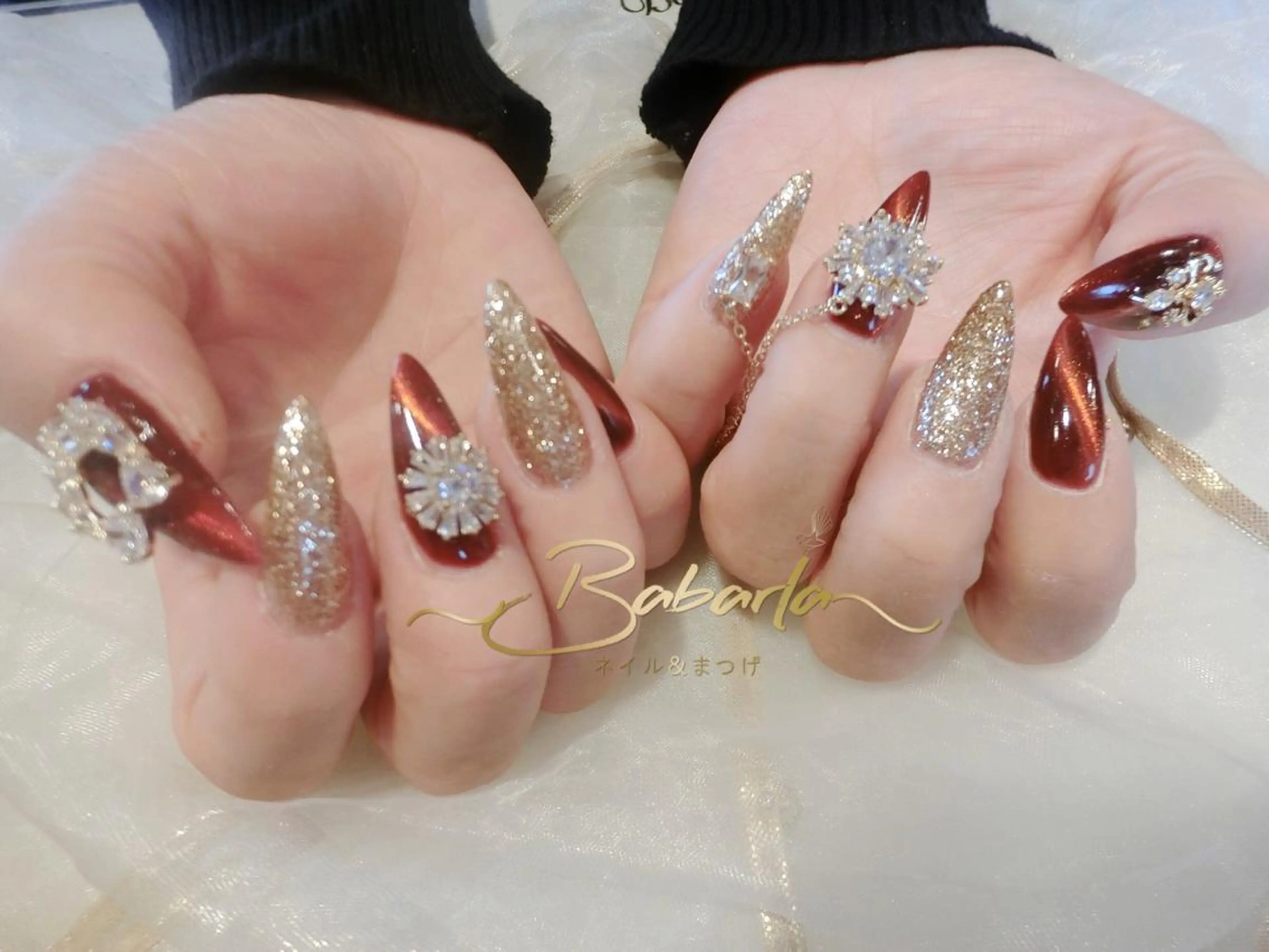 ロング ネイル Babarla Nailのネイルデザイン