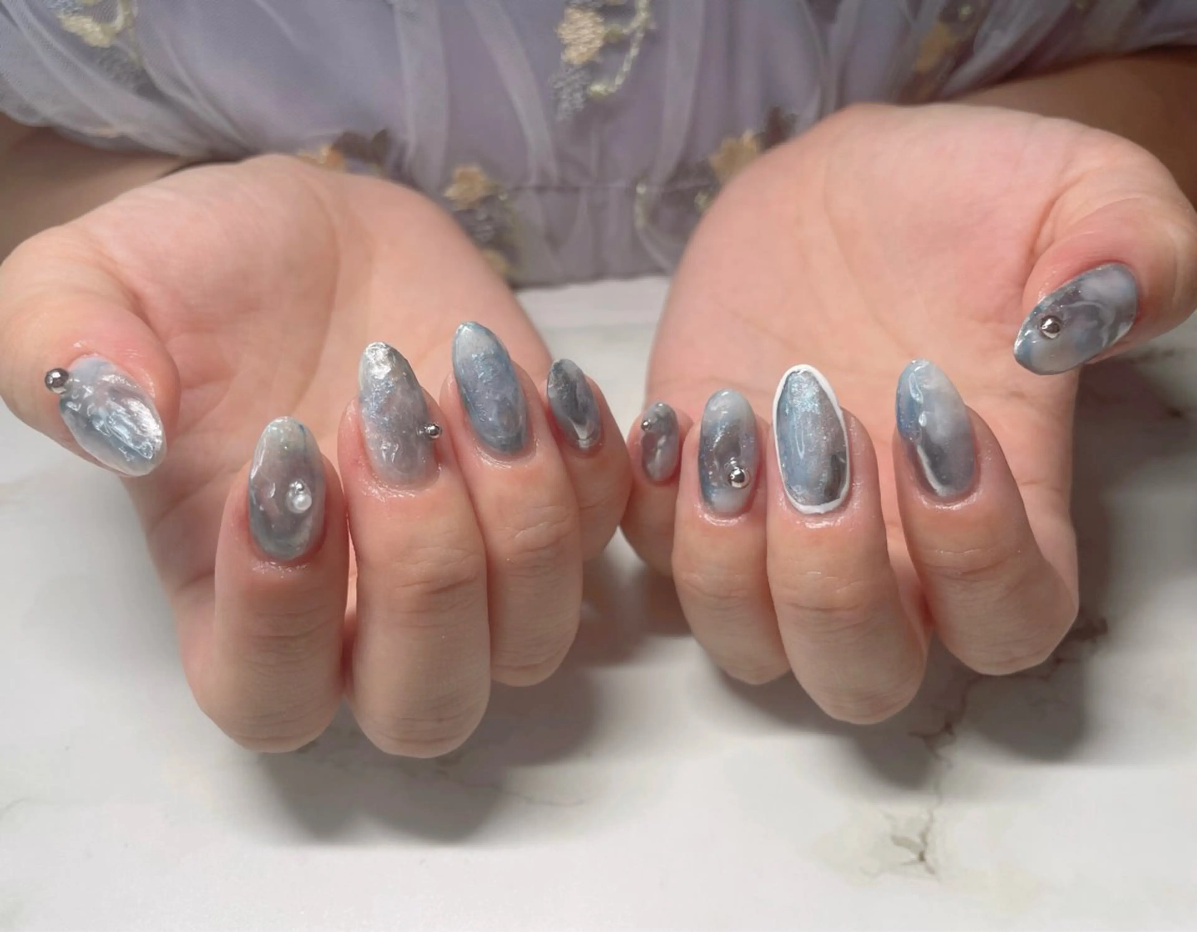 ネイル ニュアンスネイル nail salon*シェリコ*所属・nail salon シェリコのネイルデザイン