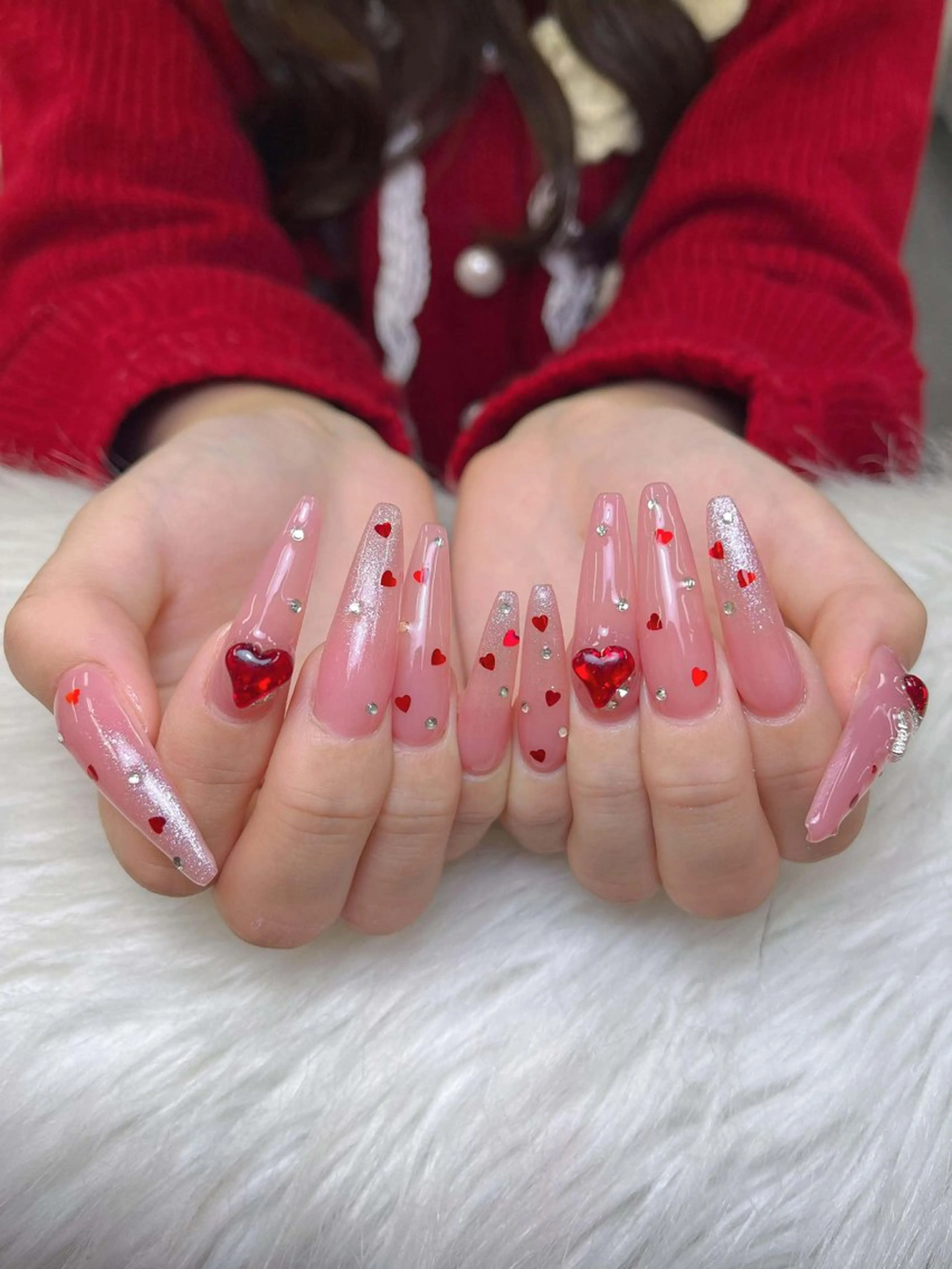 ネイル アートネイル 成人式 ジェルネイル ニュアンスネイル 夏ネイル ハンドネイル Jenn Nail Salonのネイルデザイン