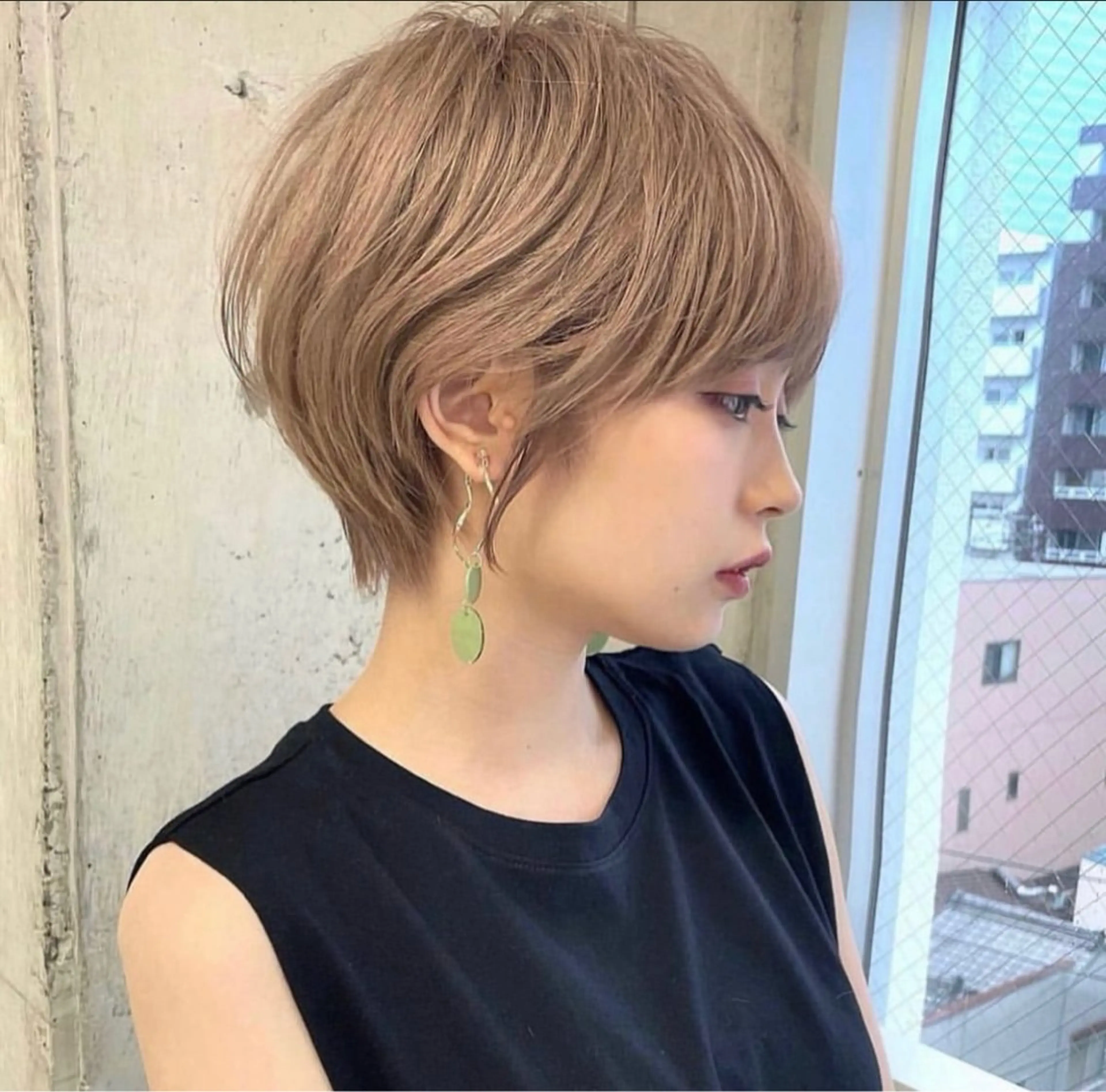 ショート 似合わせレイヤー 髪質改善/柴木琴愛のヘアスタイル