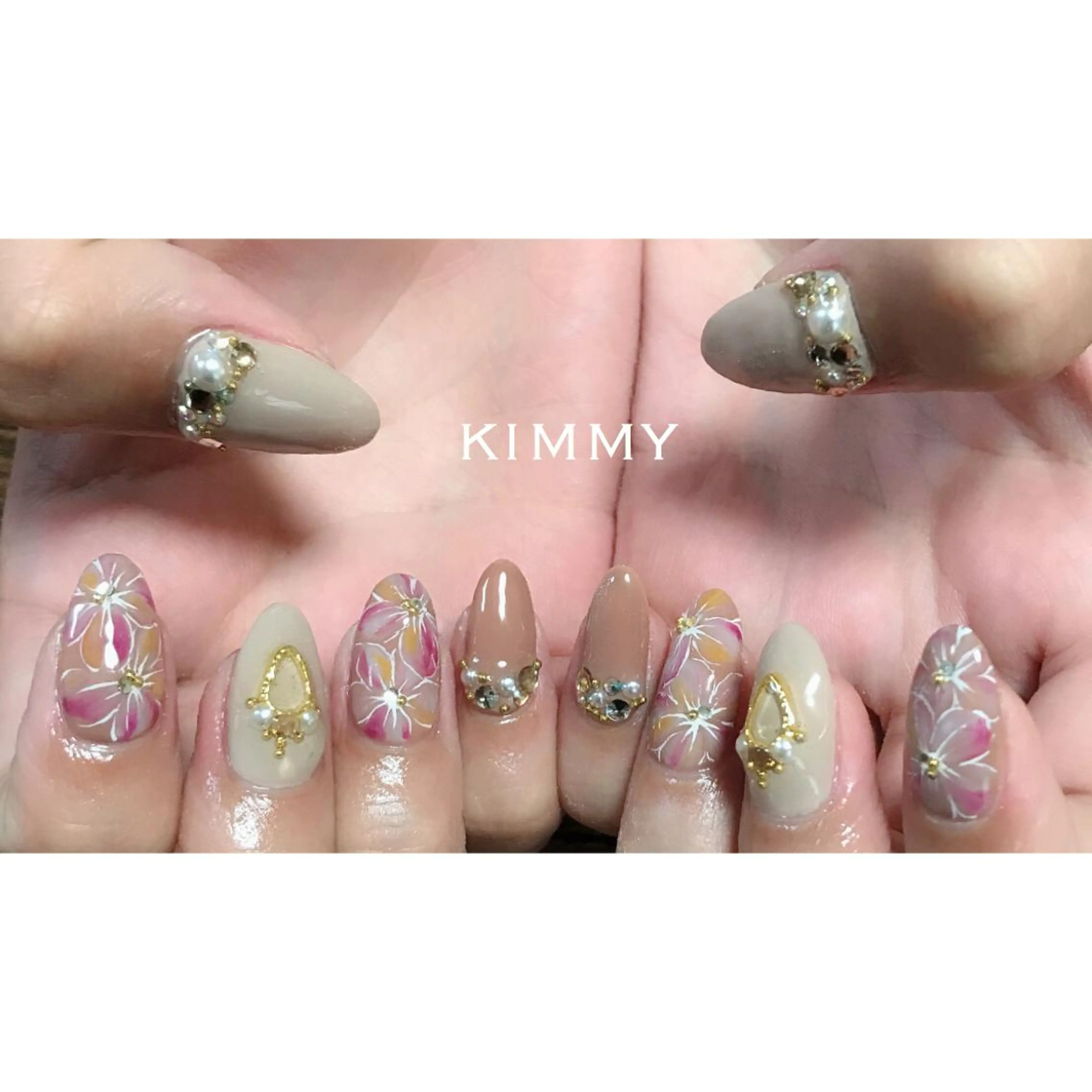 ネイル ハンドネイル kimmy nailsのネイルデザイン