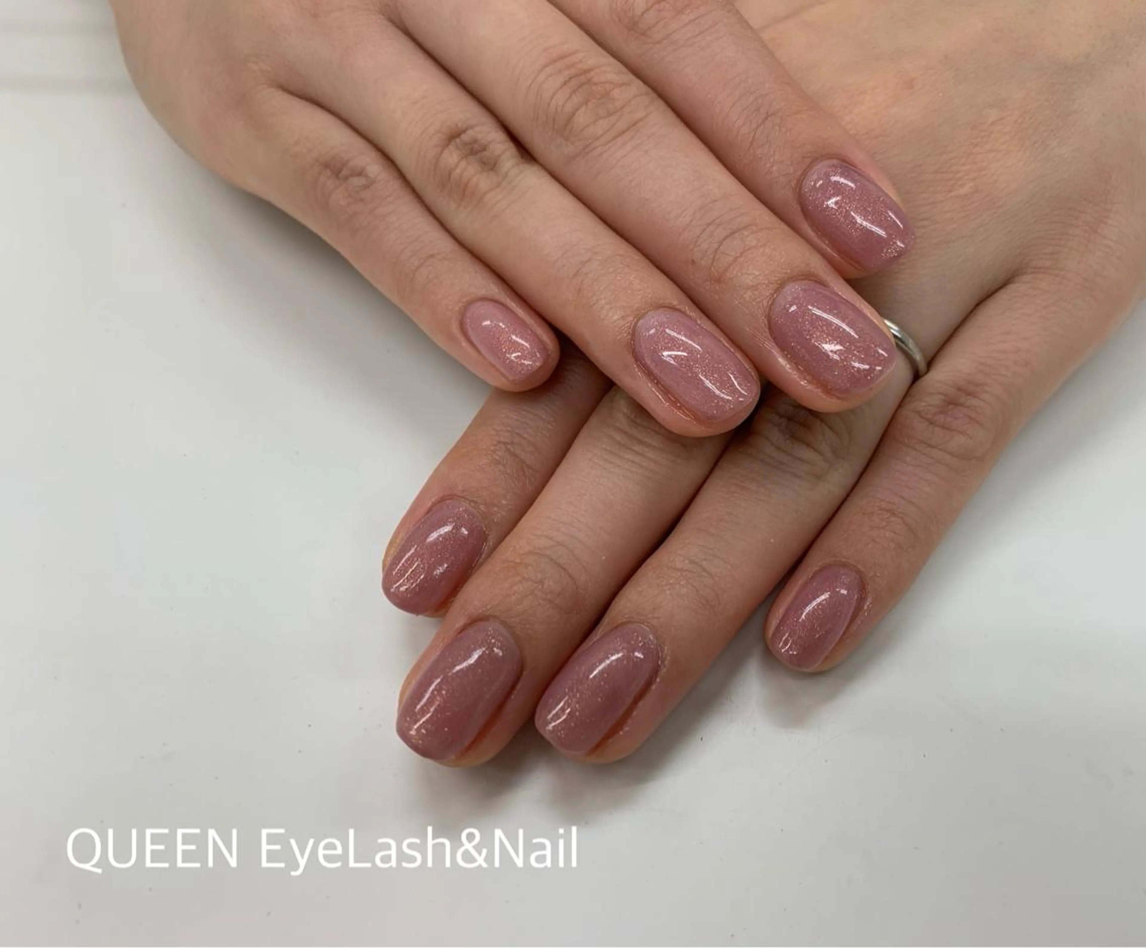 ミディアム カラー ハンドネイル Bloom Nail 桜井のネイルデザイン