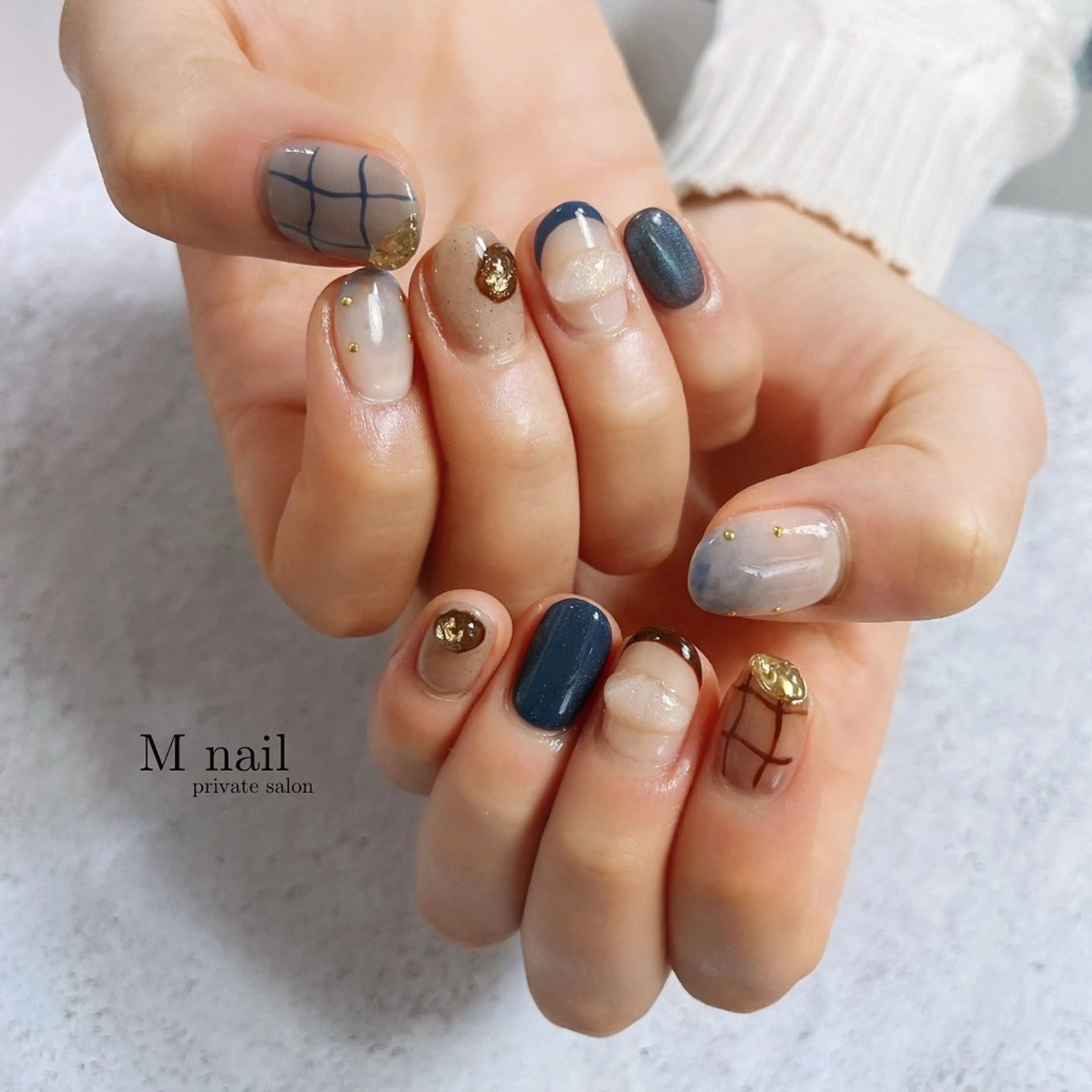 ネイル ハンドネイル M nailのネイルデザイン