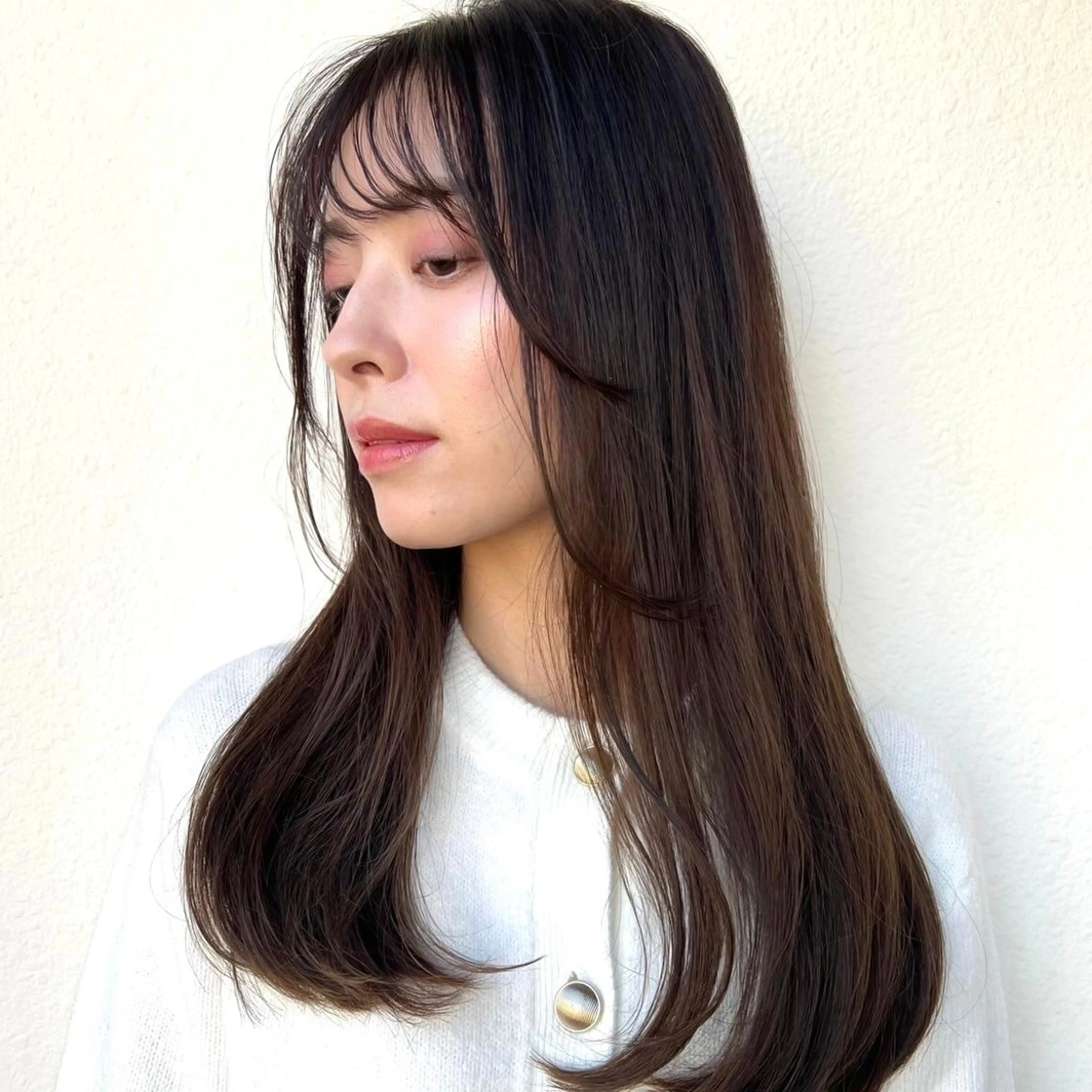 ロング 艶髪ストレート❇️ レイヤー❇️出町光流のヘアスタイル