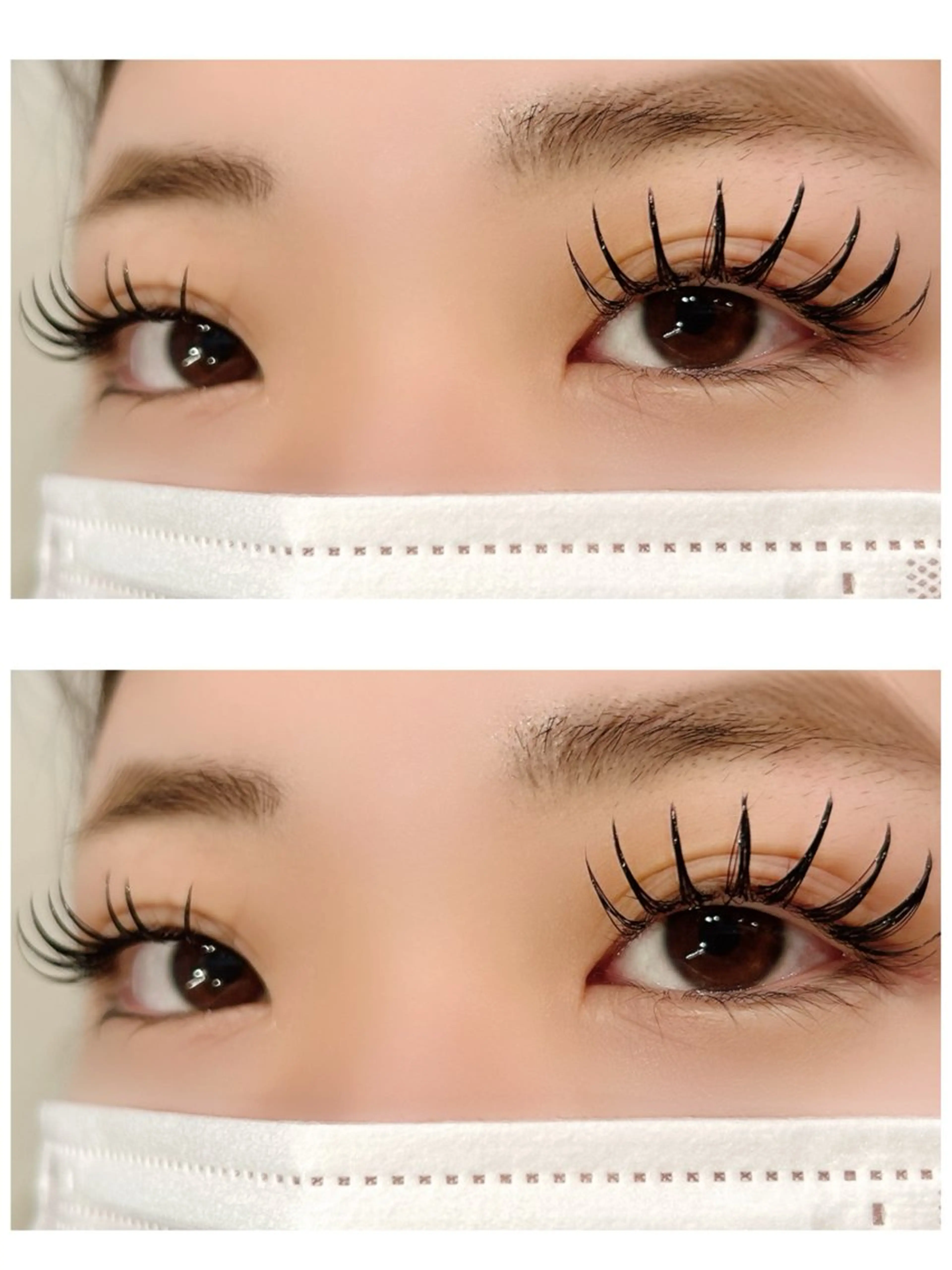 オフ込✨束感エク🩷バインドロック160束（320本）✨コーティング込み🫧オプションでアイシャンプー可🫧の写真