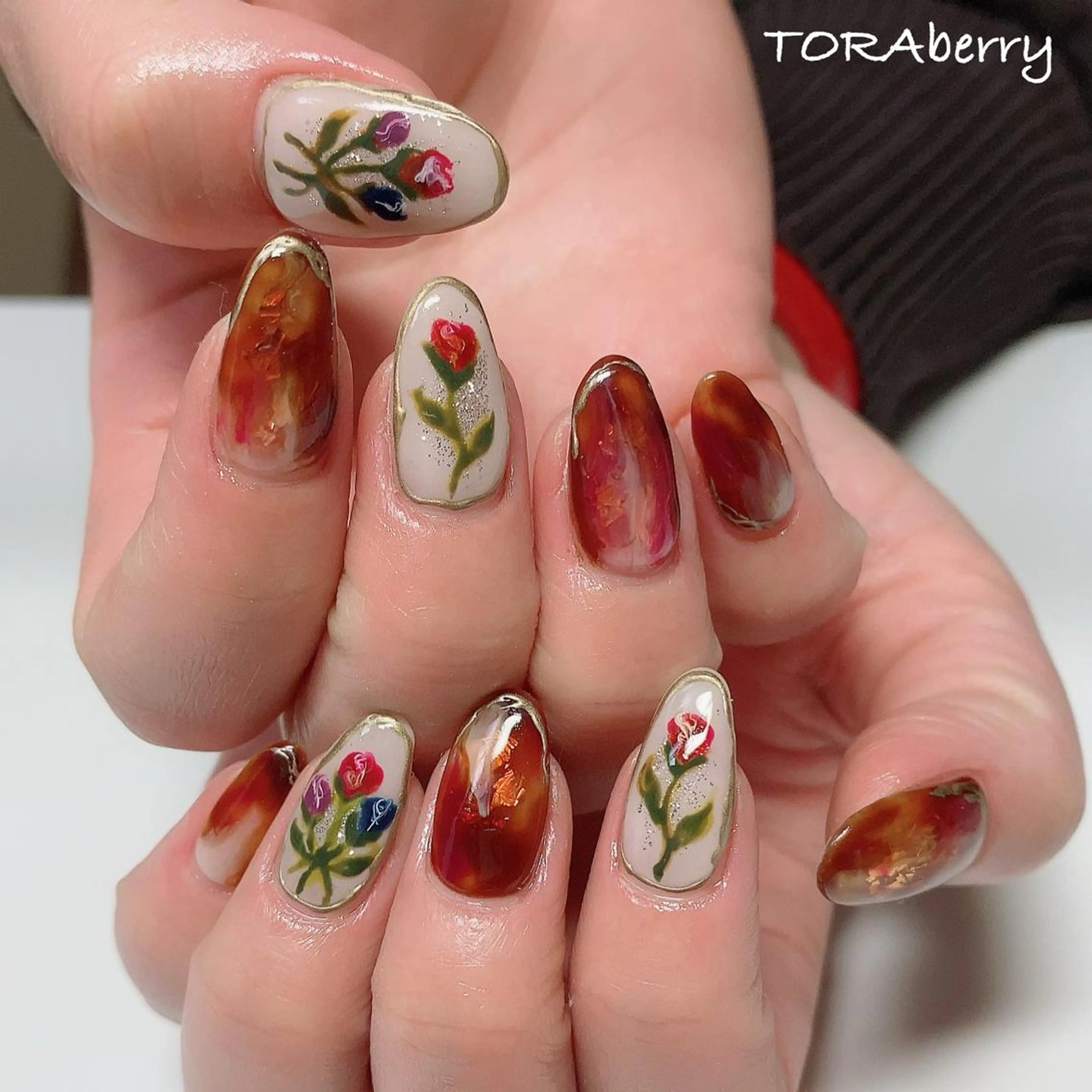 ネイル ハンドネイル ネイリスト なつみのネイルデザイン