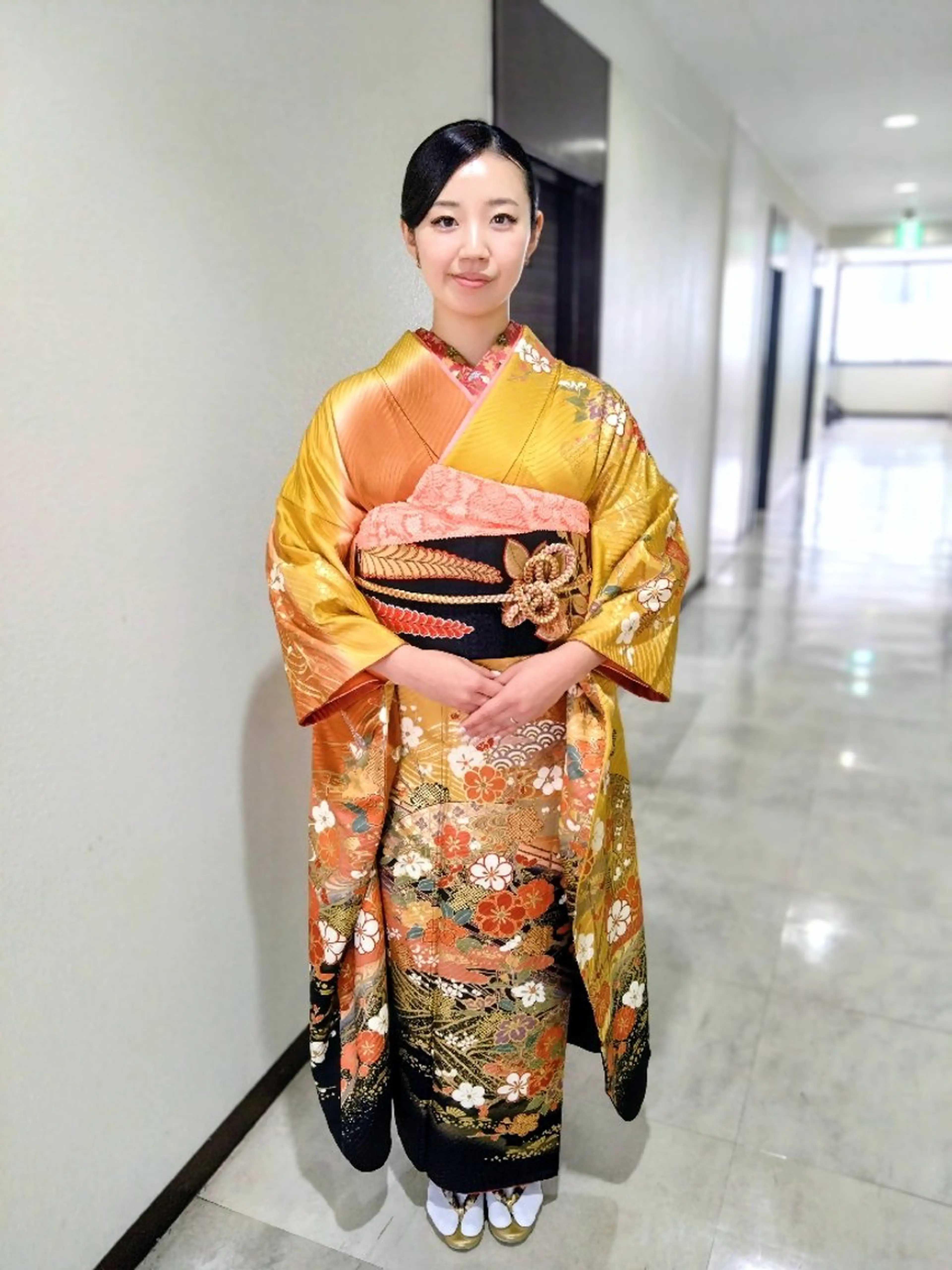 セミロング ヘアアレンジ ヘアセット Hair&Make  Delight*のヘアスタイル