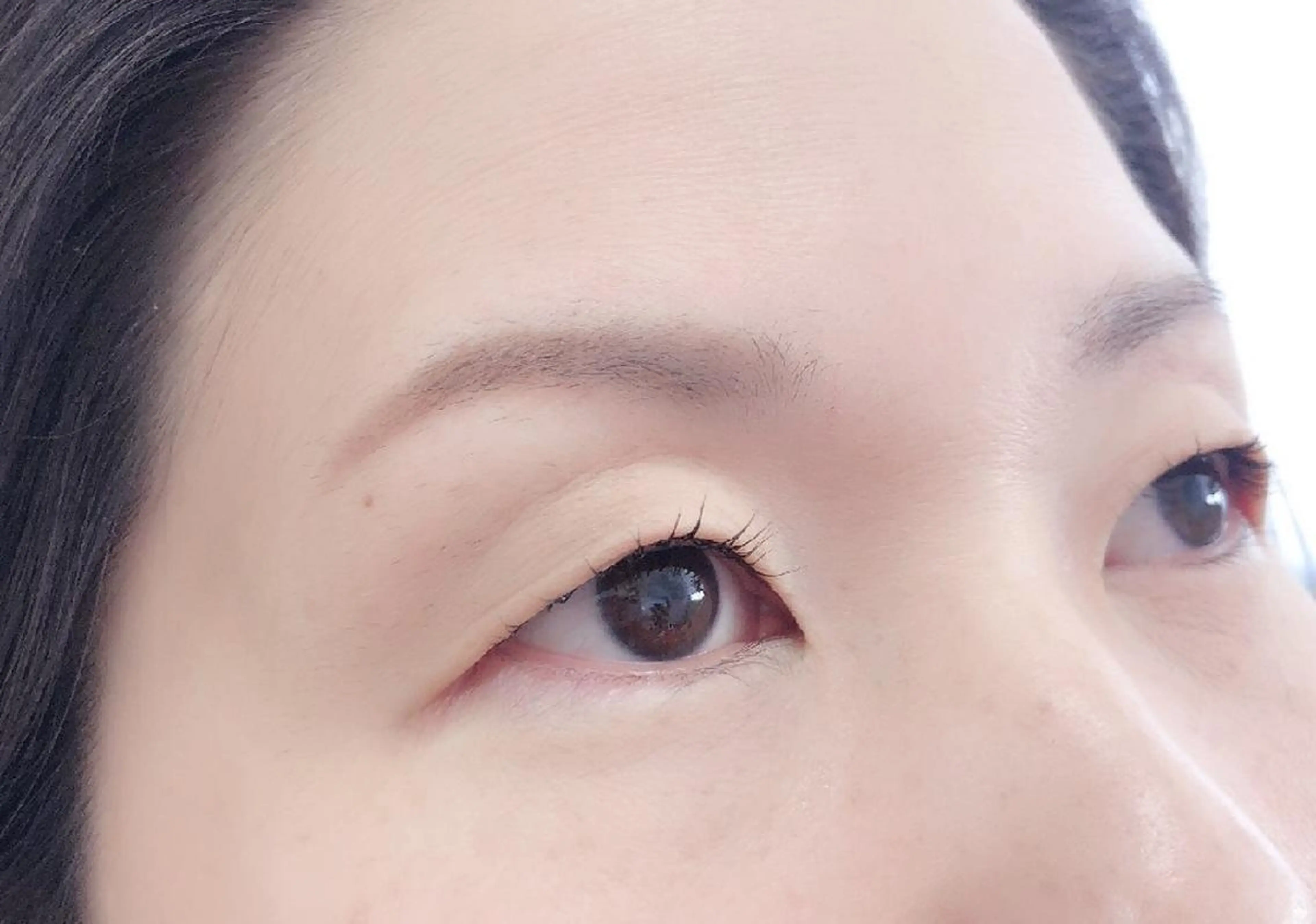 マツエク・マツパ 付け放題 フラットラッシュ ナチュラル まつげパーマ 一重×まつ毛パーマ マツパ 吉岡 ゆうなのマツエク・マツパデザイン