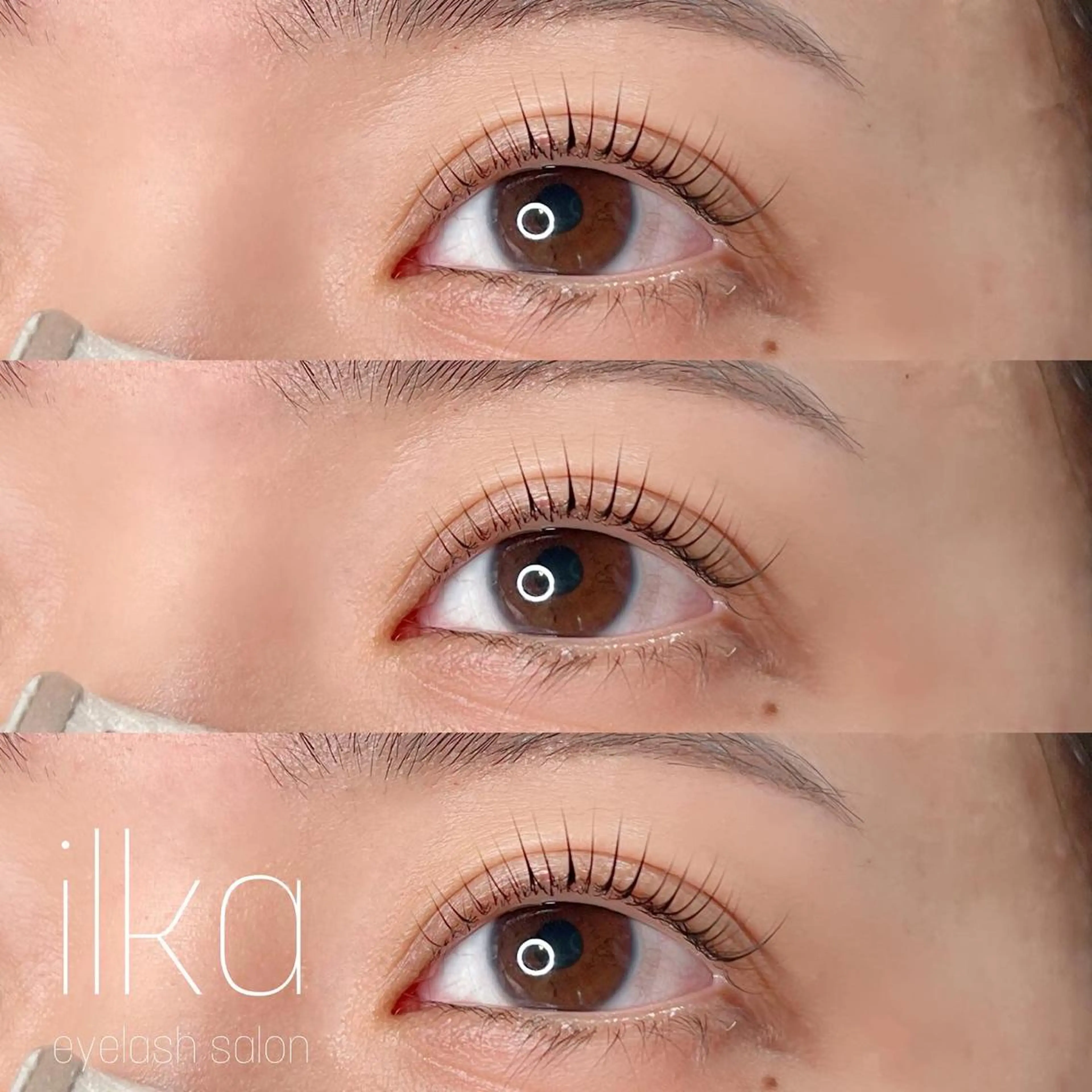 新規パリジェンヌラッシュリフトの写真