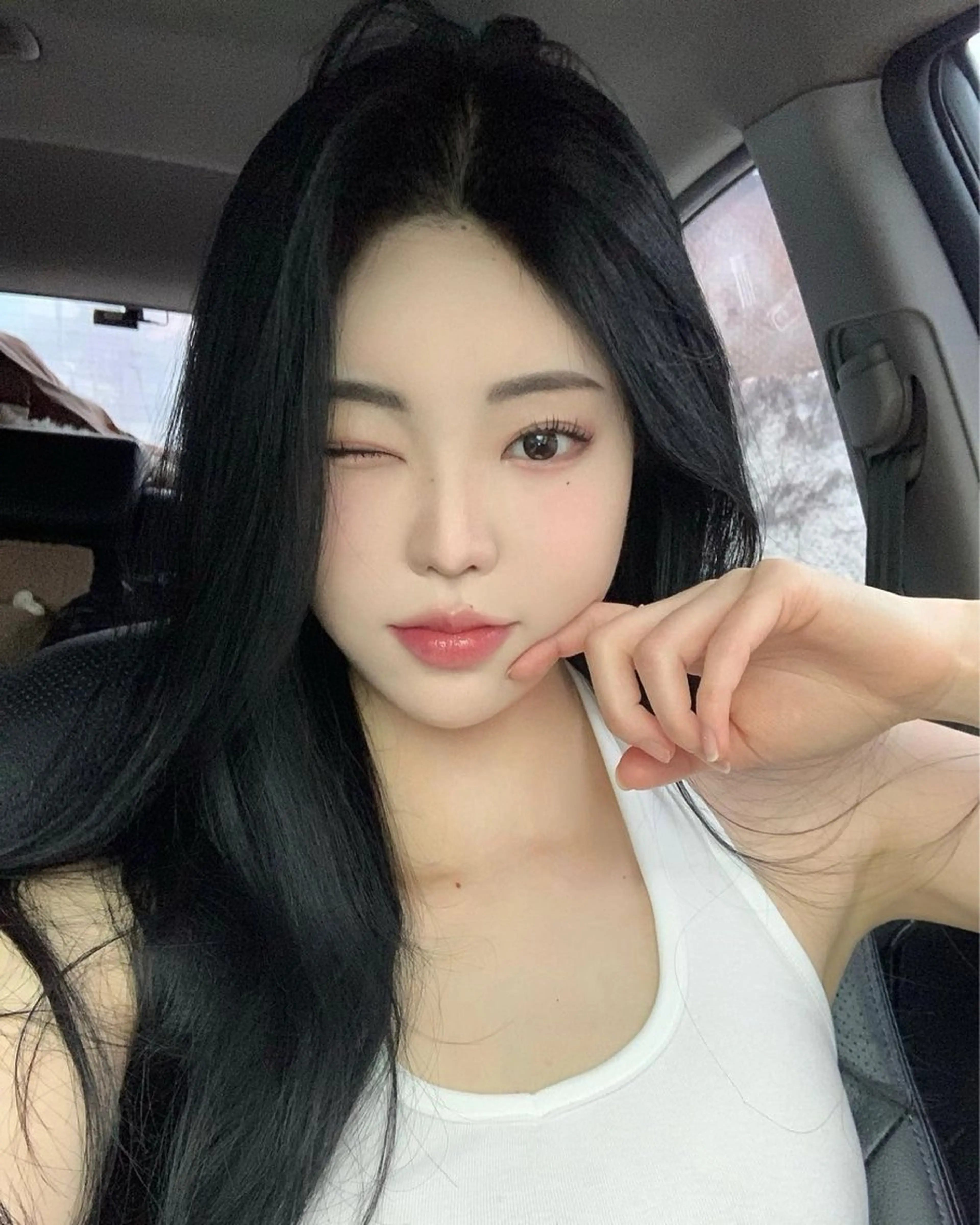 ロング カラー カット ヘアカラー トリートメント ワンホン/エクステ ケラチン/Kaitoのヘアスタイル