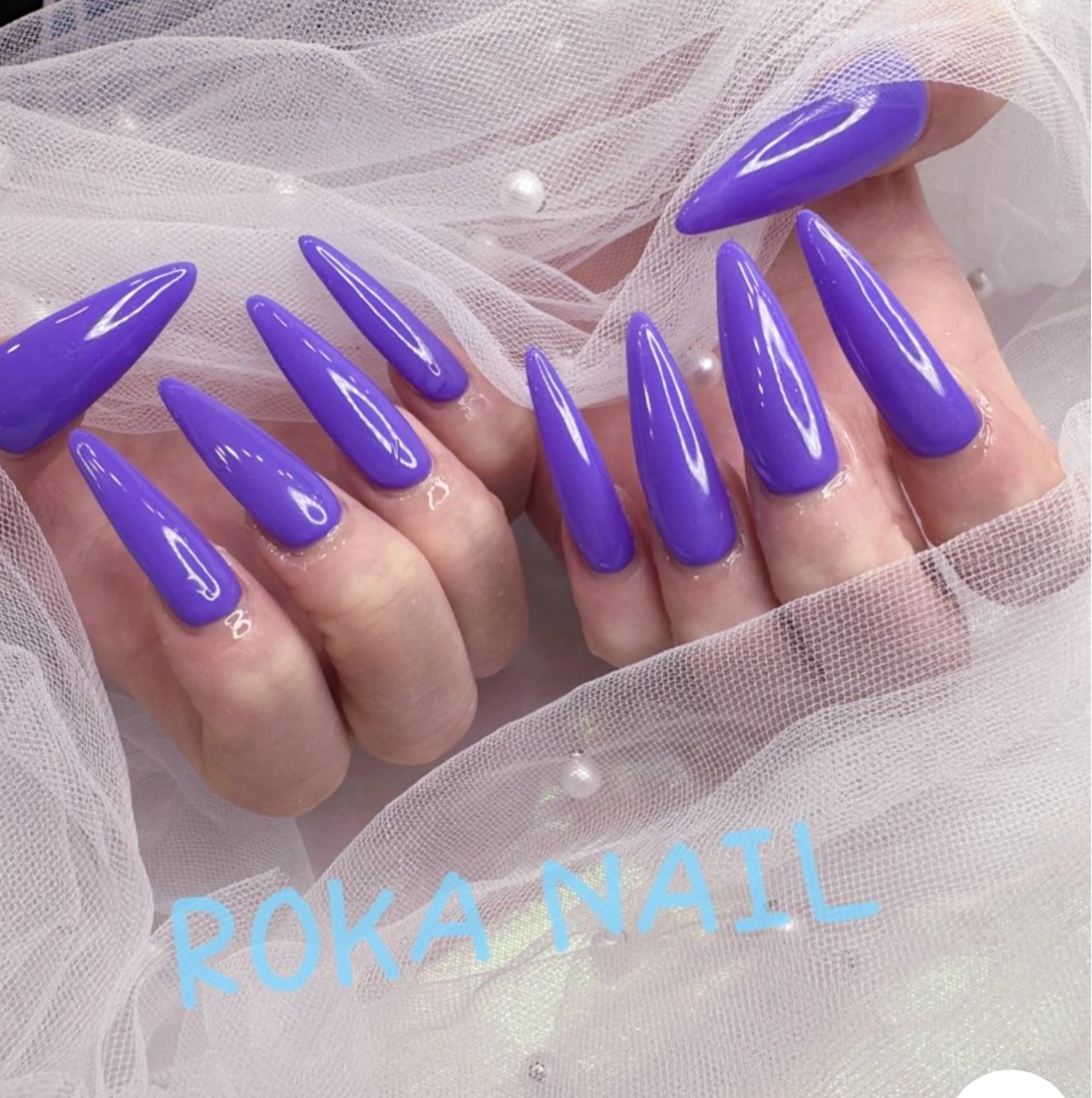 NO.4⭐️【チップスカルプ長さ出し】ワンカラーorラメグラの写真