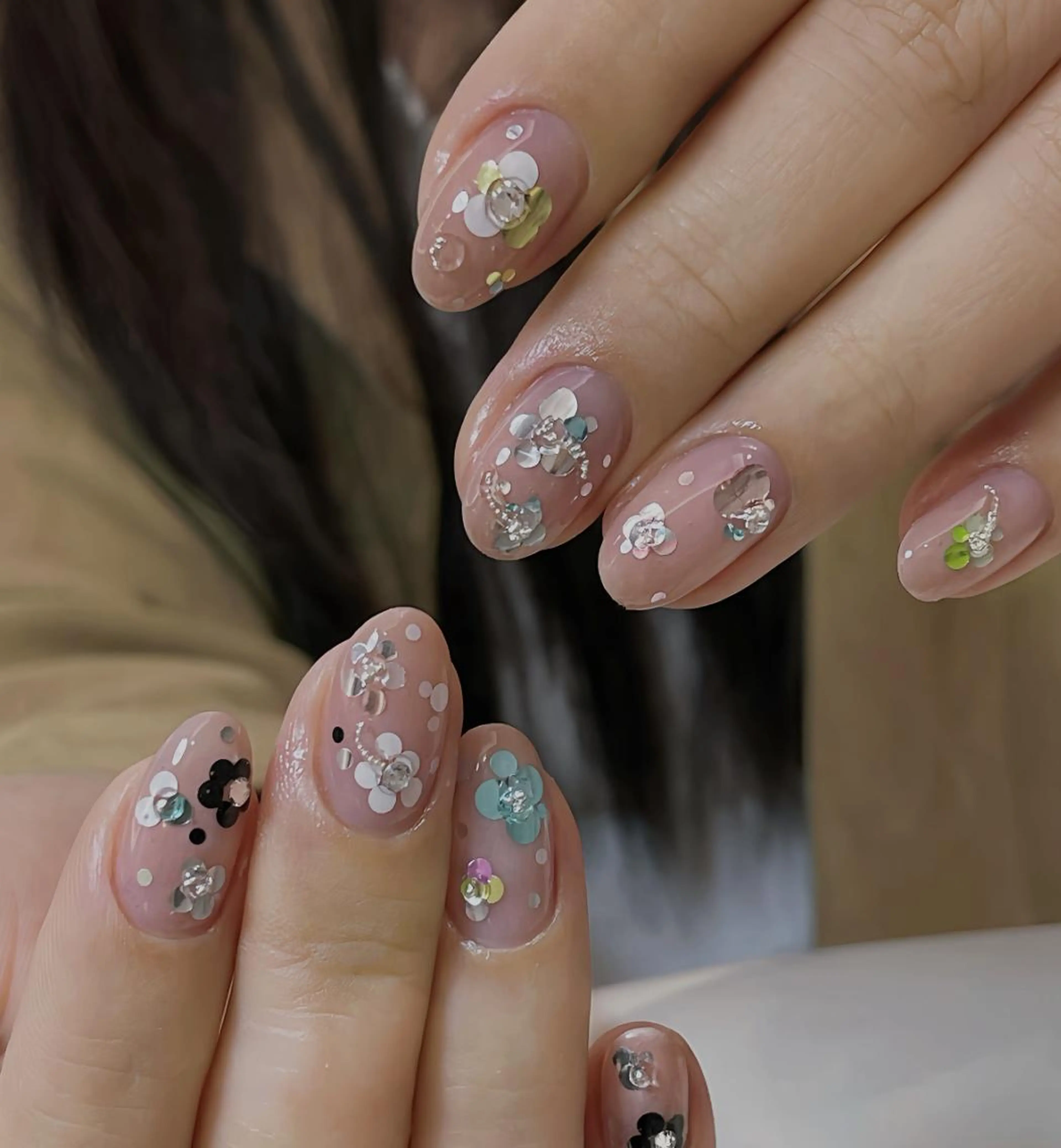 ネイル ハンドネイル By moonネイル 🌷ワンホン/韓国風のネイルデザイン