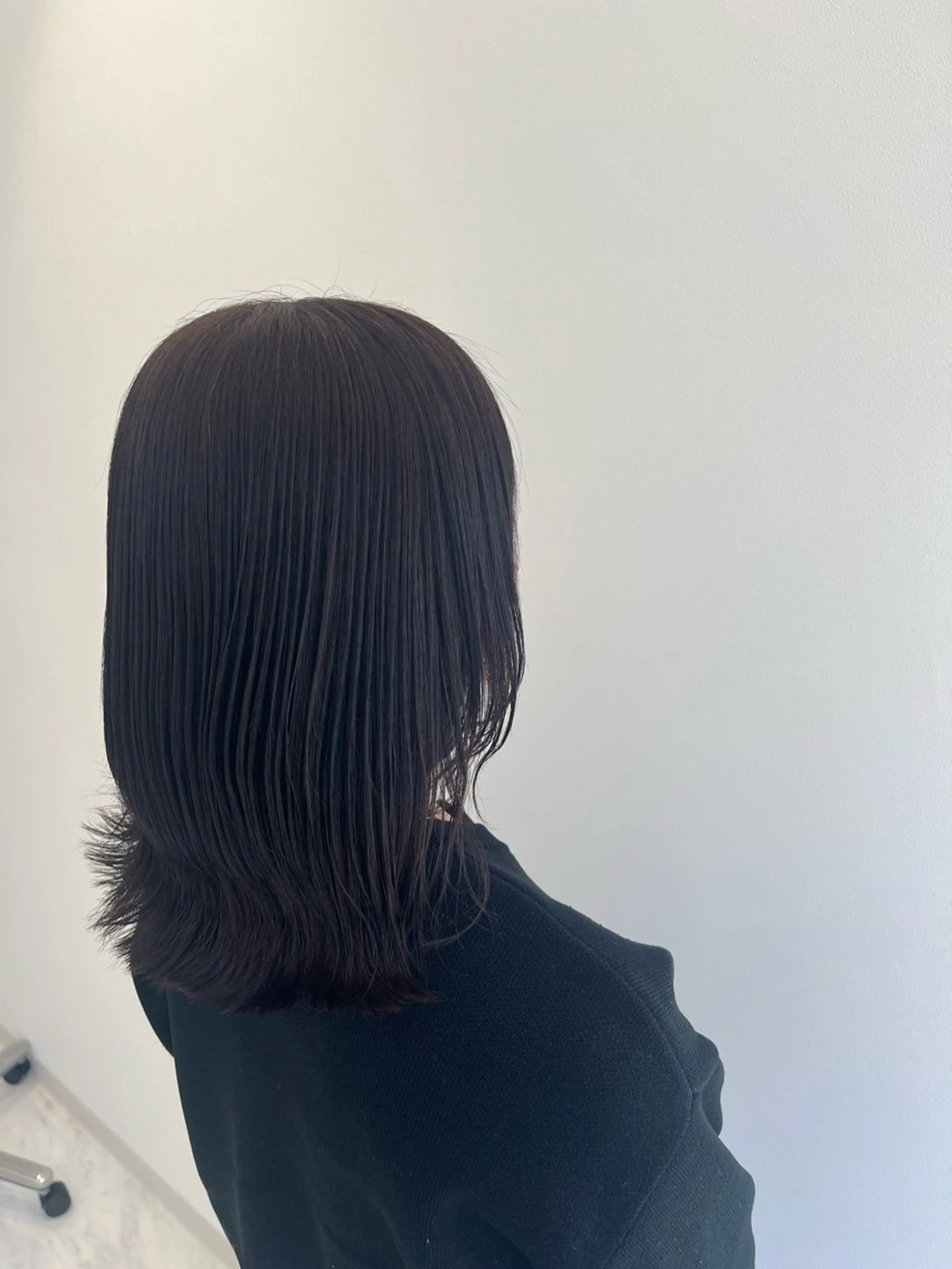 ミディアム 加美山 芽衣のヘアスタイル