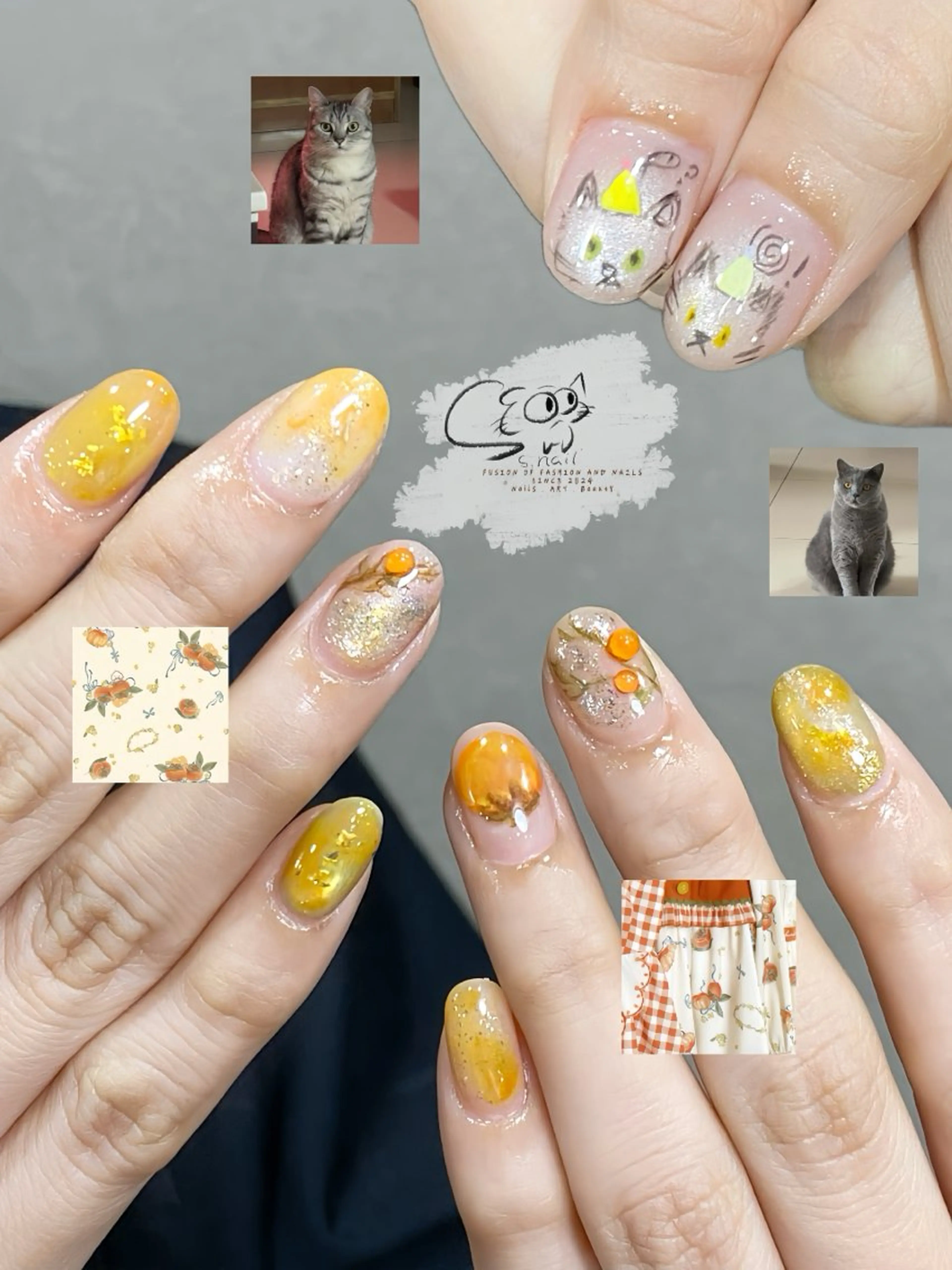 ネイル アートネイル チークネイル フレンチネイル グラデーション マグネットネイル S.nail _のネイルデザイン