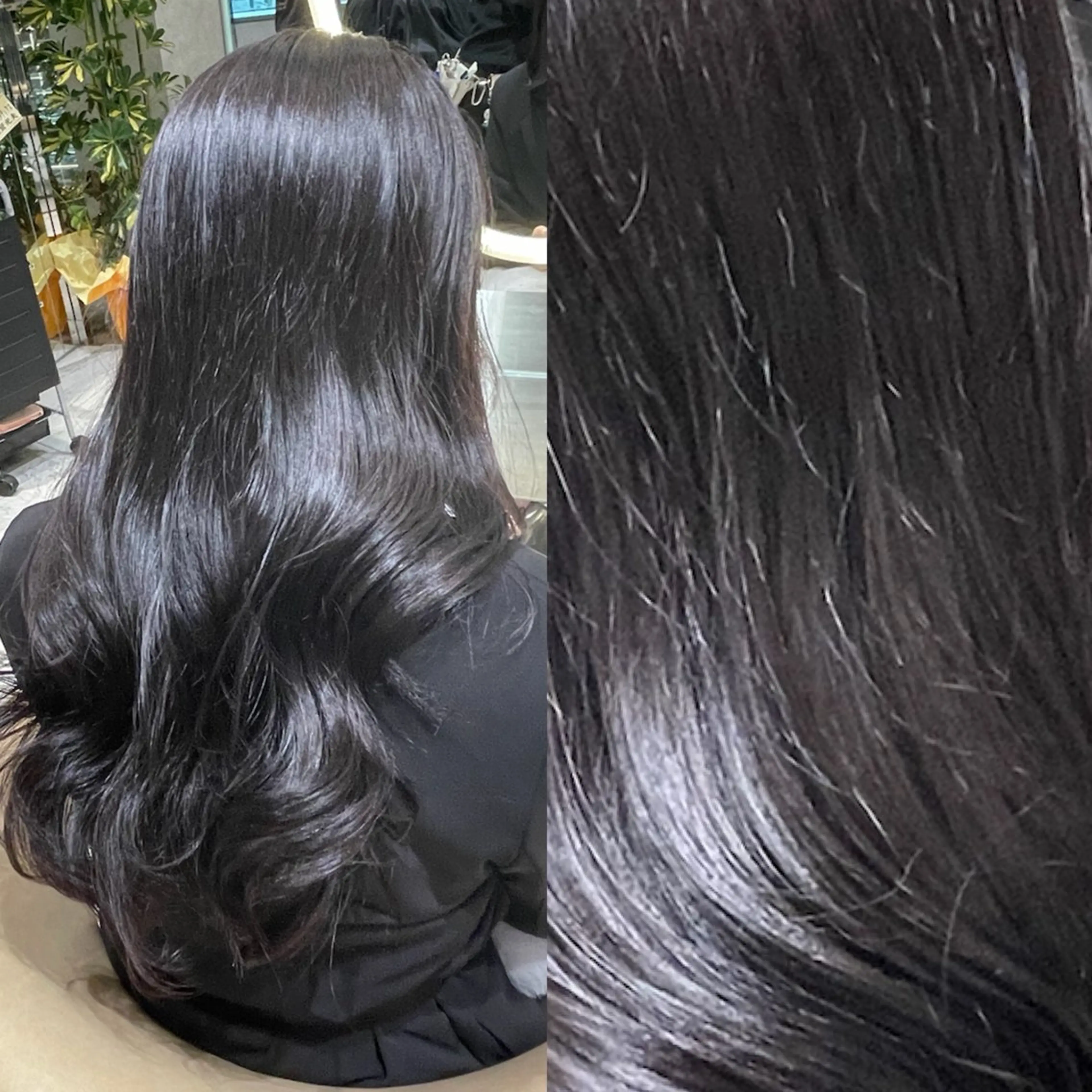 ロング カラー ヘアカラー トリートメント 松田 優作のヘアスタイル