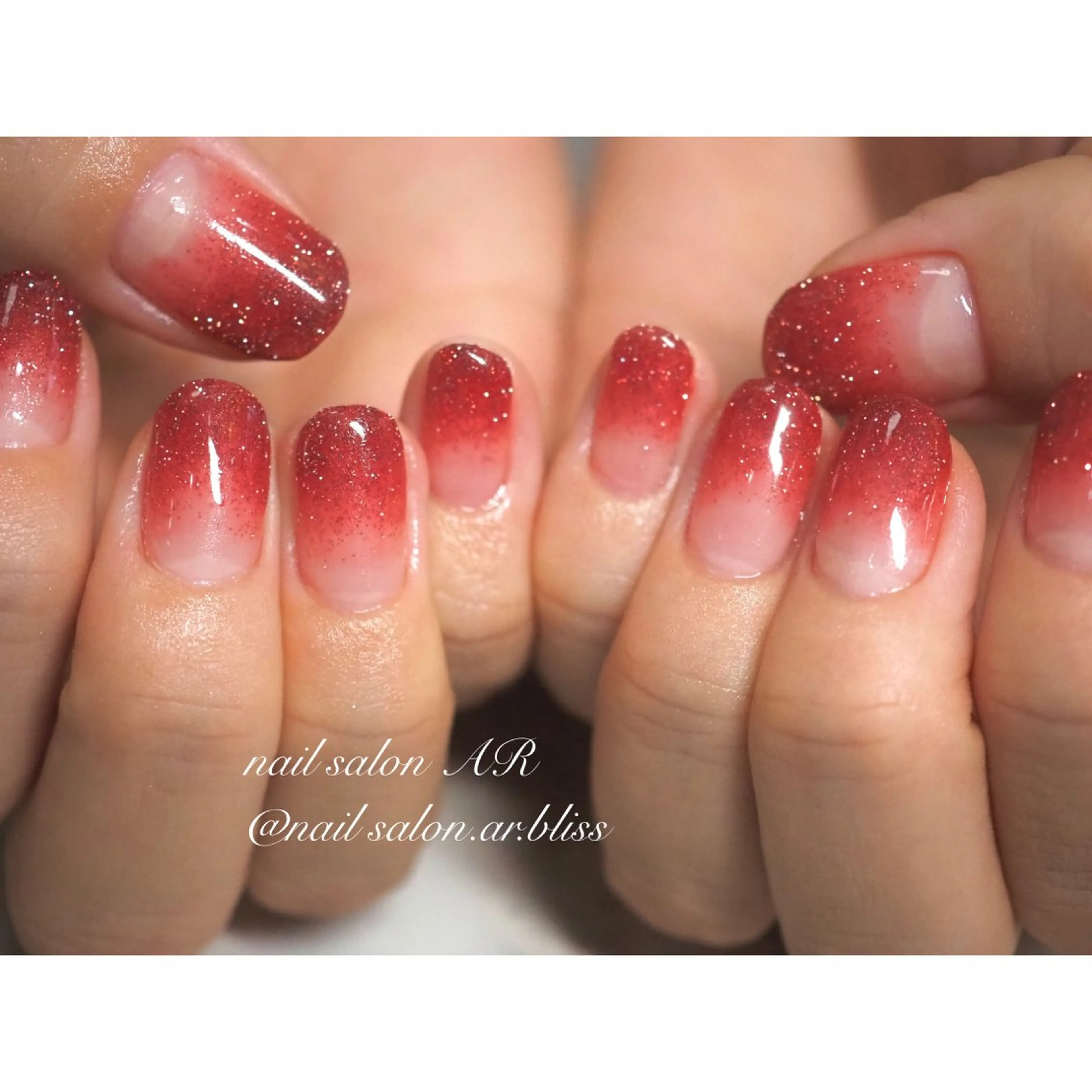 ネイル フラッシュネイル グラデーション ネイルサロンAR 聖蹟桜ヶ丘店のネイルデザイン