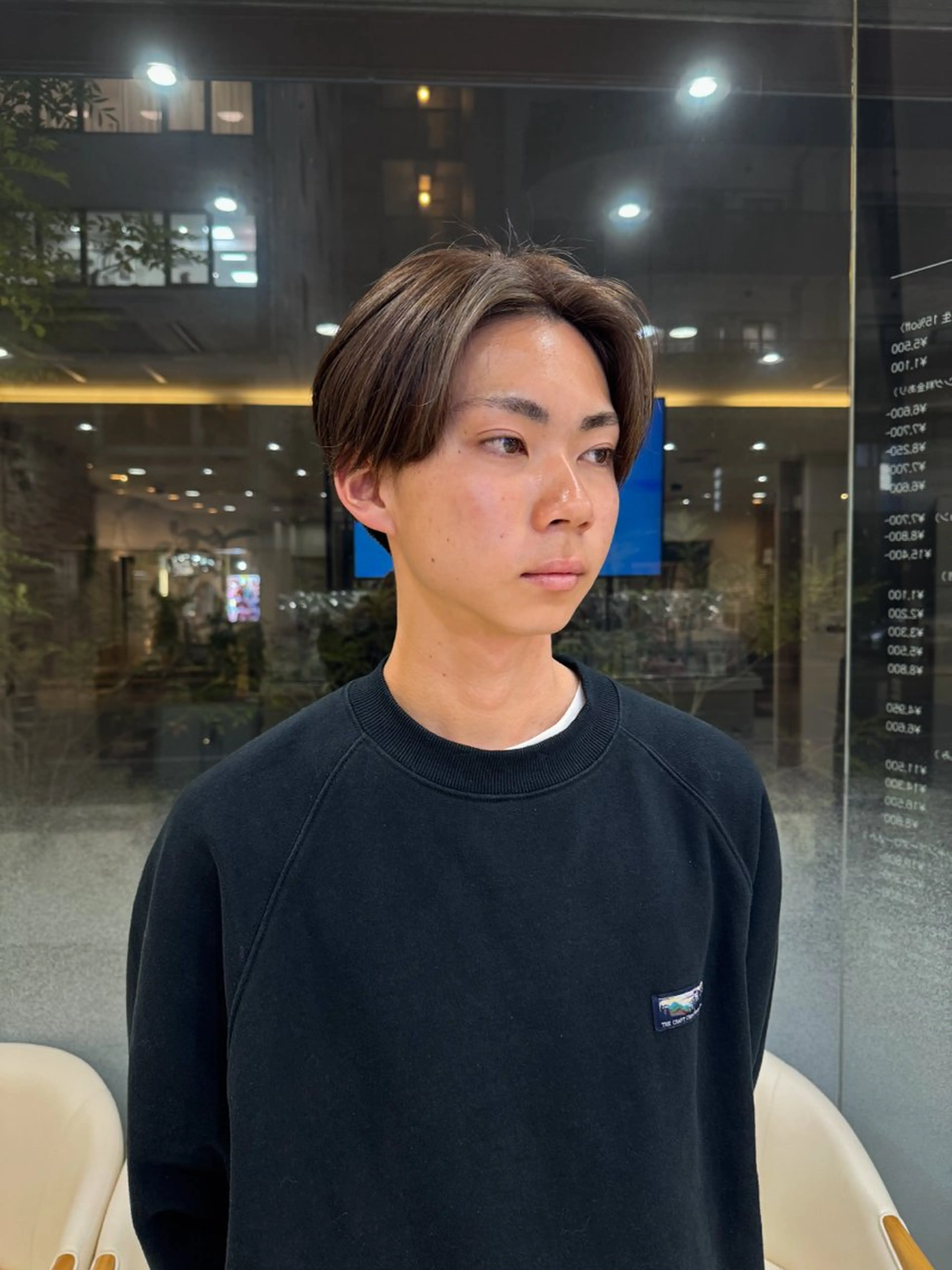 ショート カラー メンズ メンズハイライト ハイライトカラー ハイライト Seeknext // Rukaのヘアスタイル