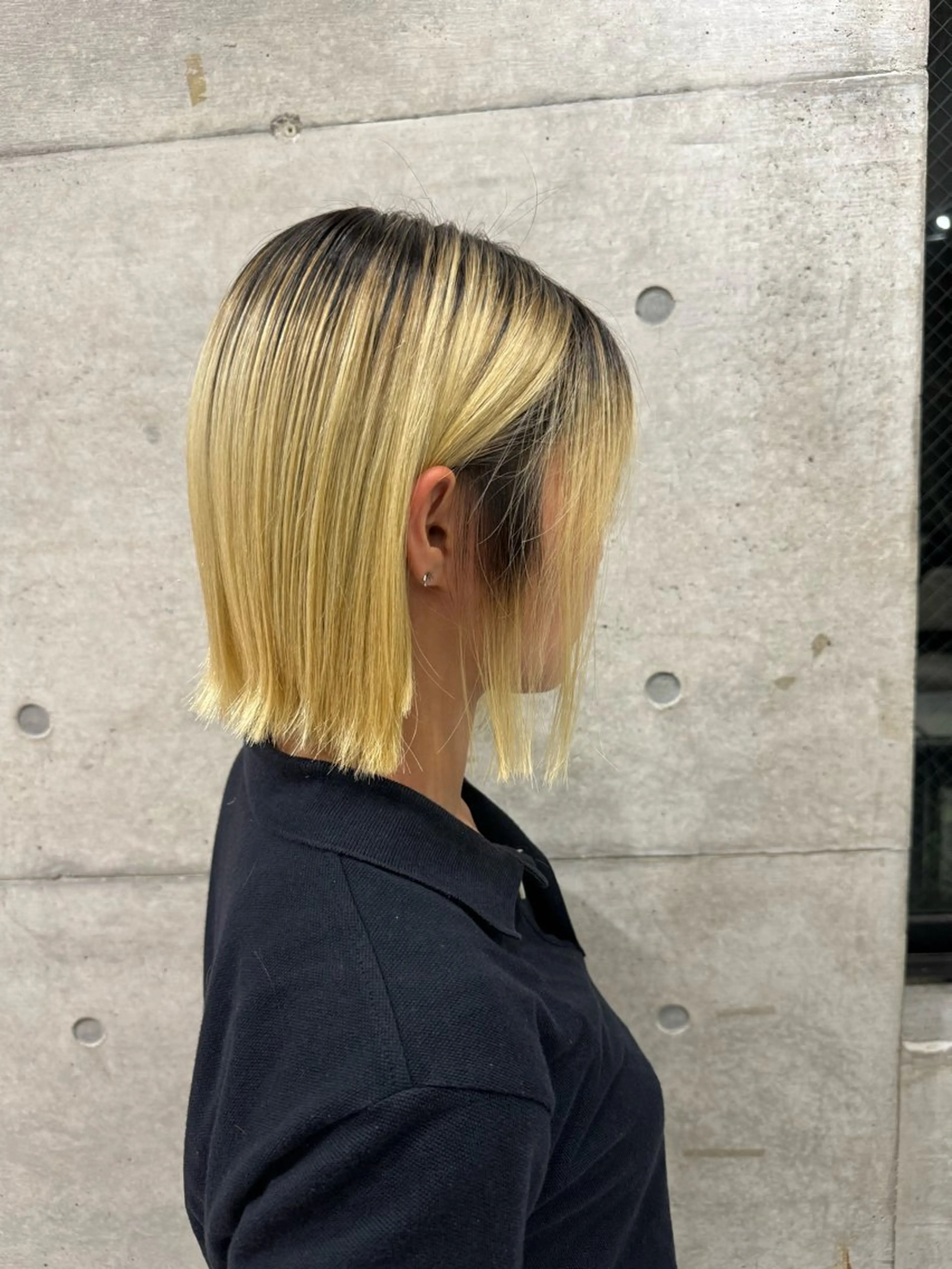 ショート ボブ くせ毛 畔上 尚也のヘアスタイル