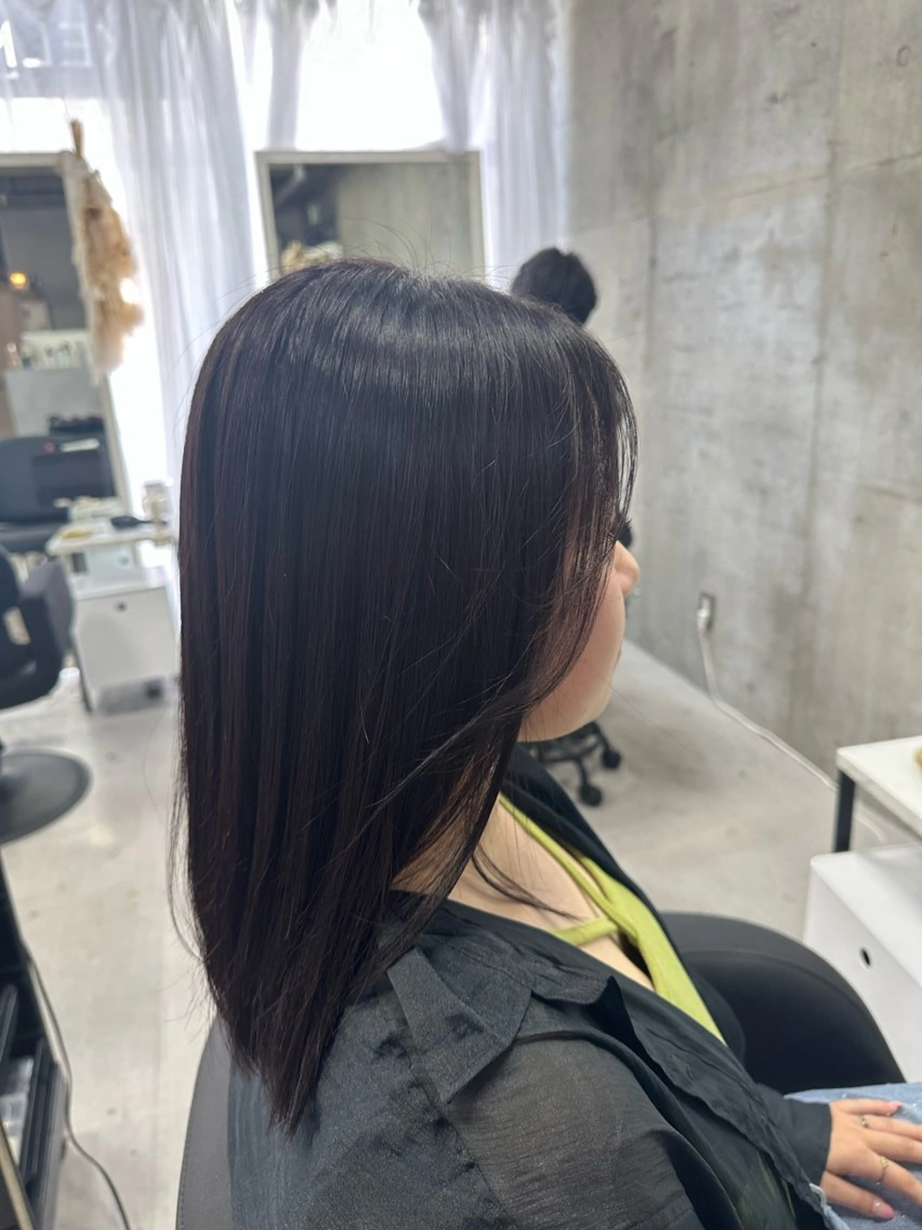 ミディアム ヘアカラー トリートメント XELM_ Aoiのヘアスタイル