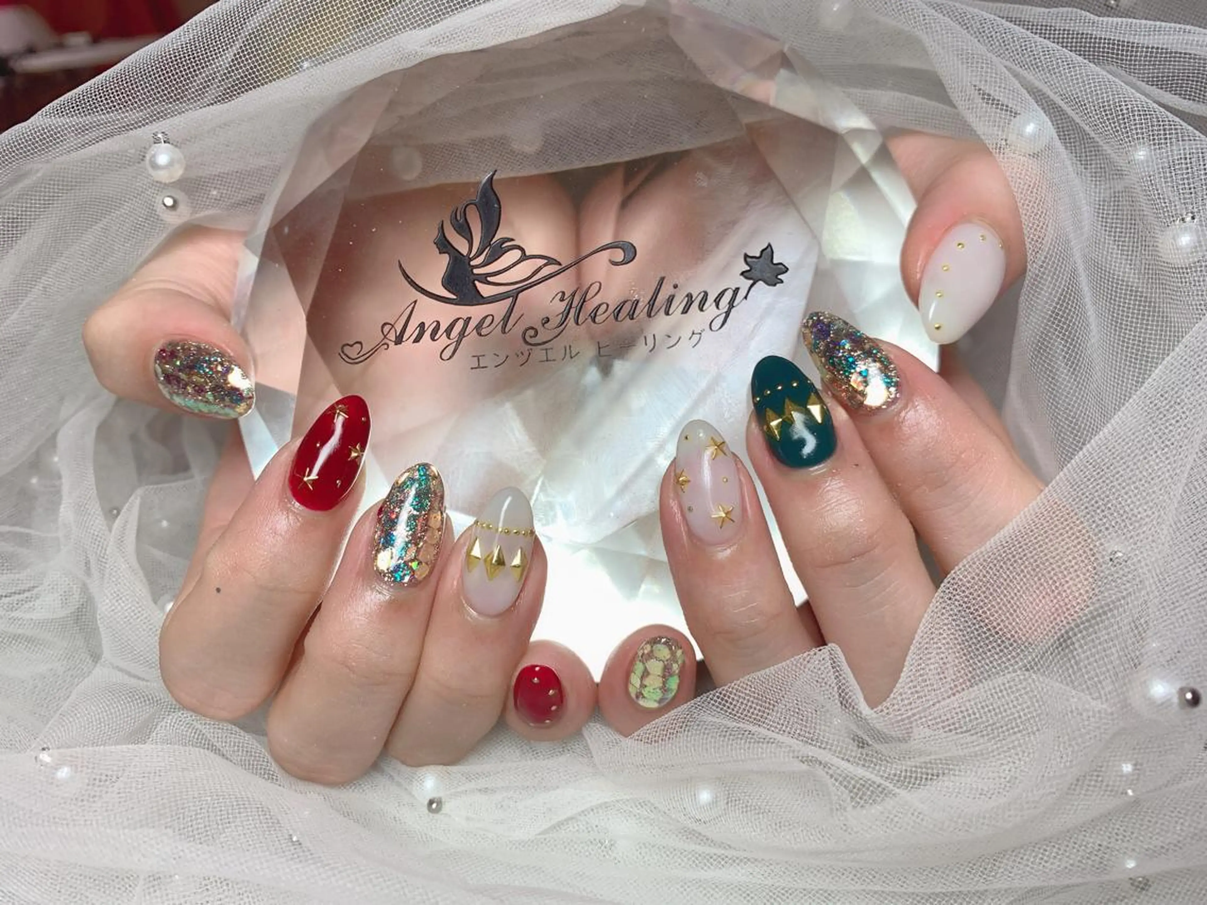 ネイル エンジェル ヒーリング 矢場町店のネイルデザイン