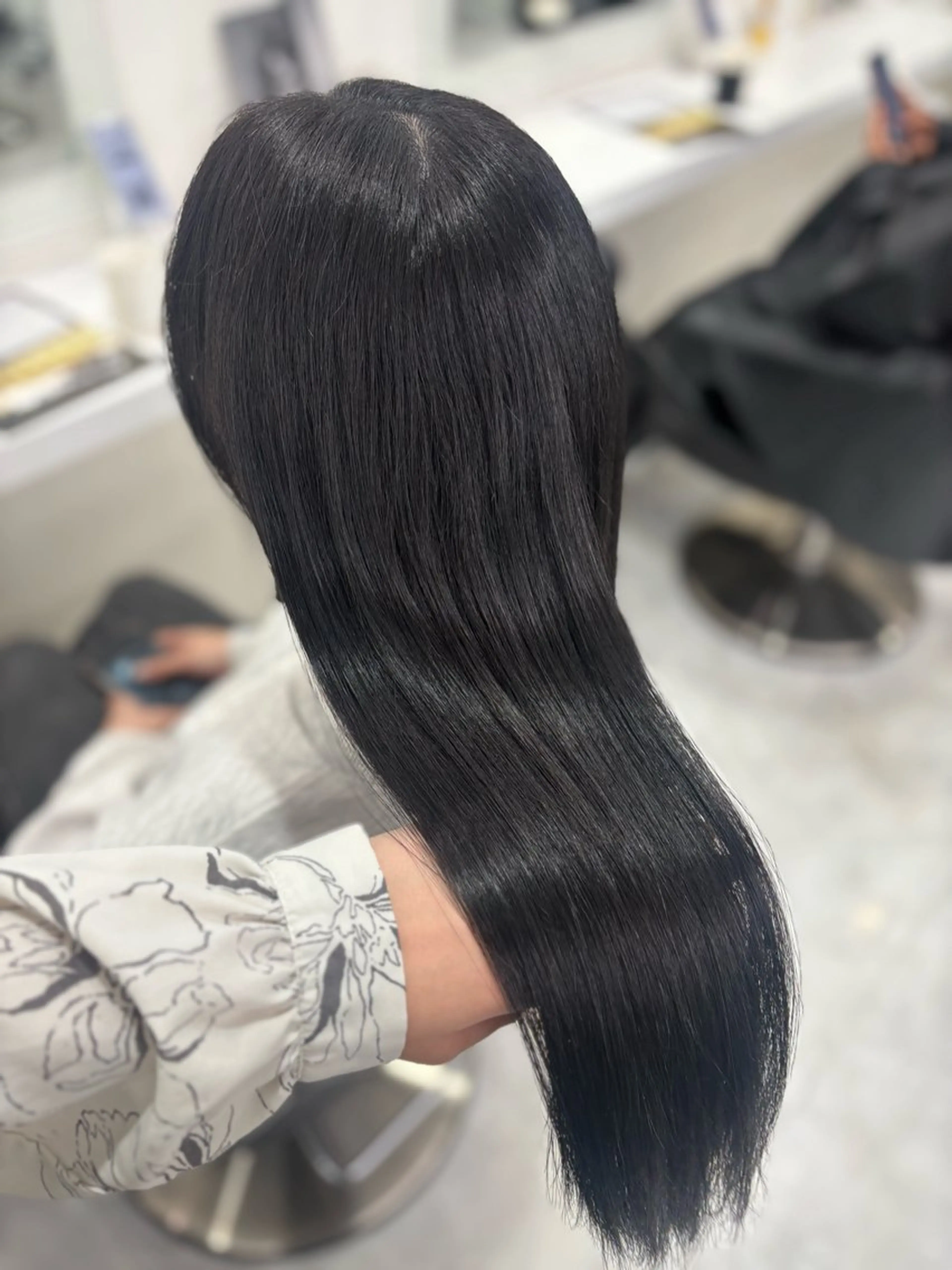 ロング カラー カット ヘアカラー 韓国トレンドヘア🤍 Chima🤍のヘアスタイル