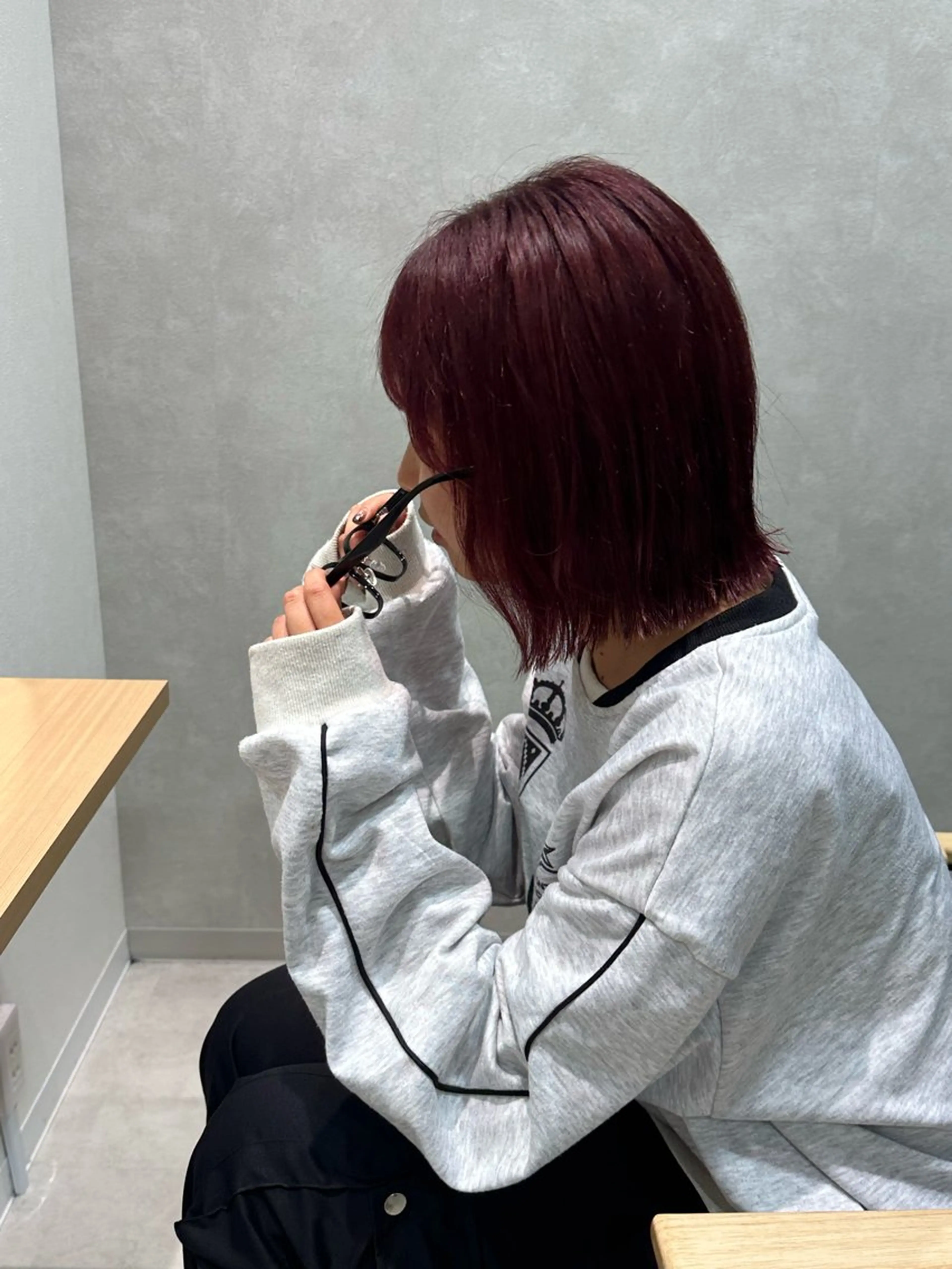 ミディアム カット トリートメント 小寺 唯希のヘアスタイル