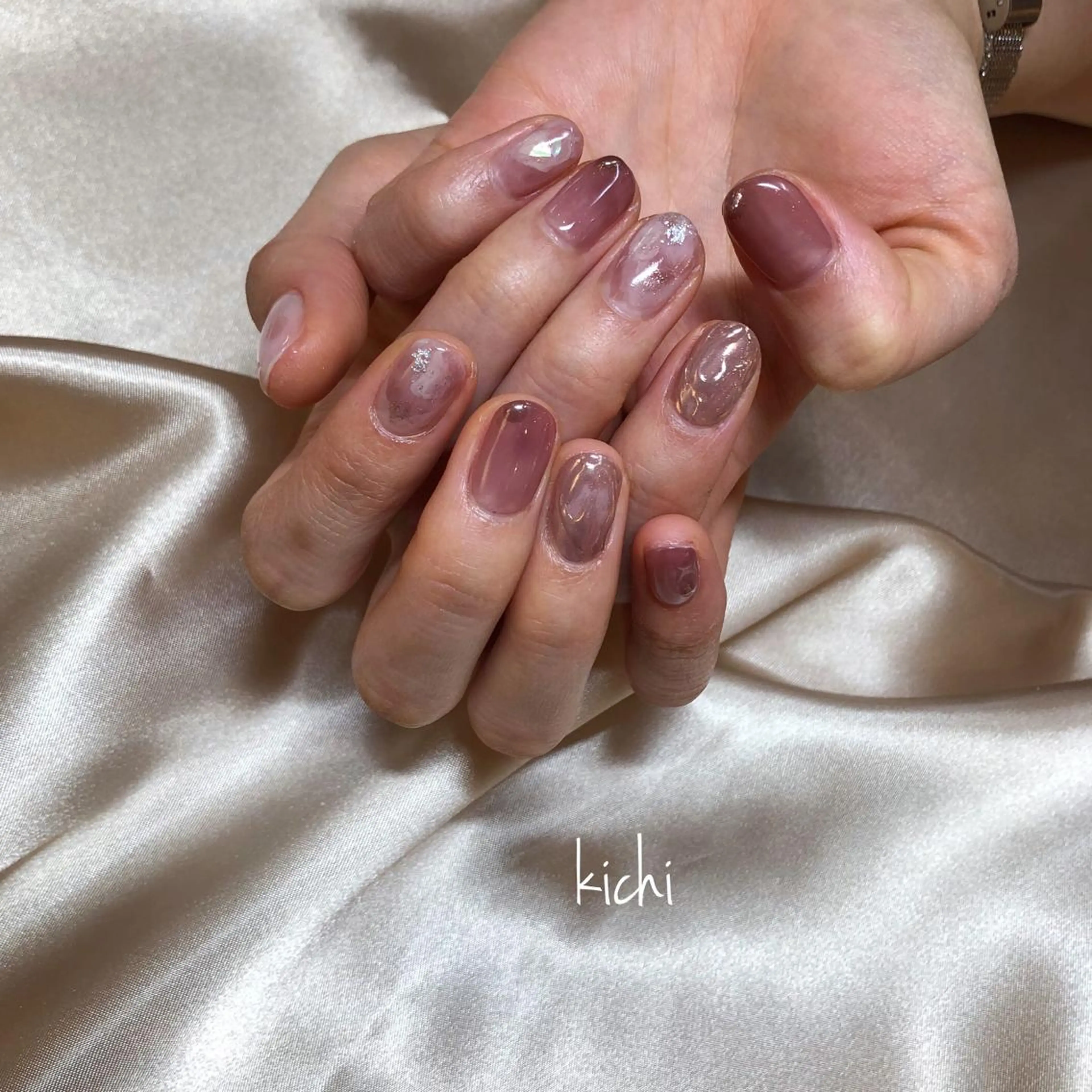 ネイル kichi･: *のネイルデザイン