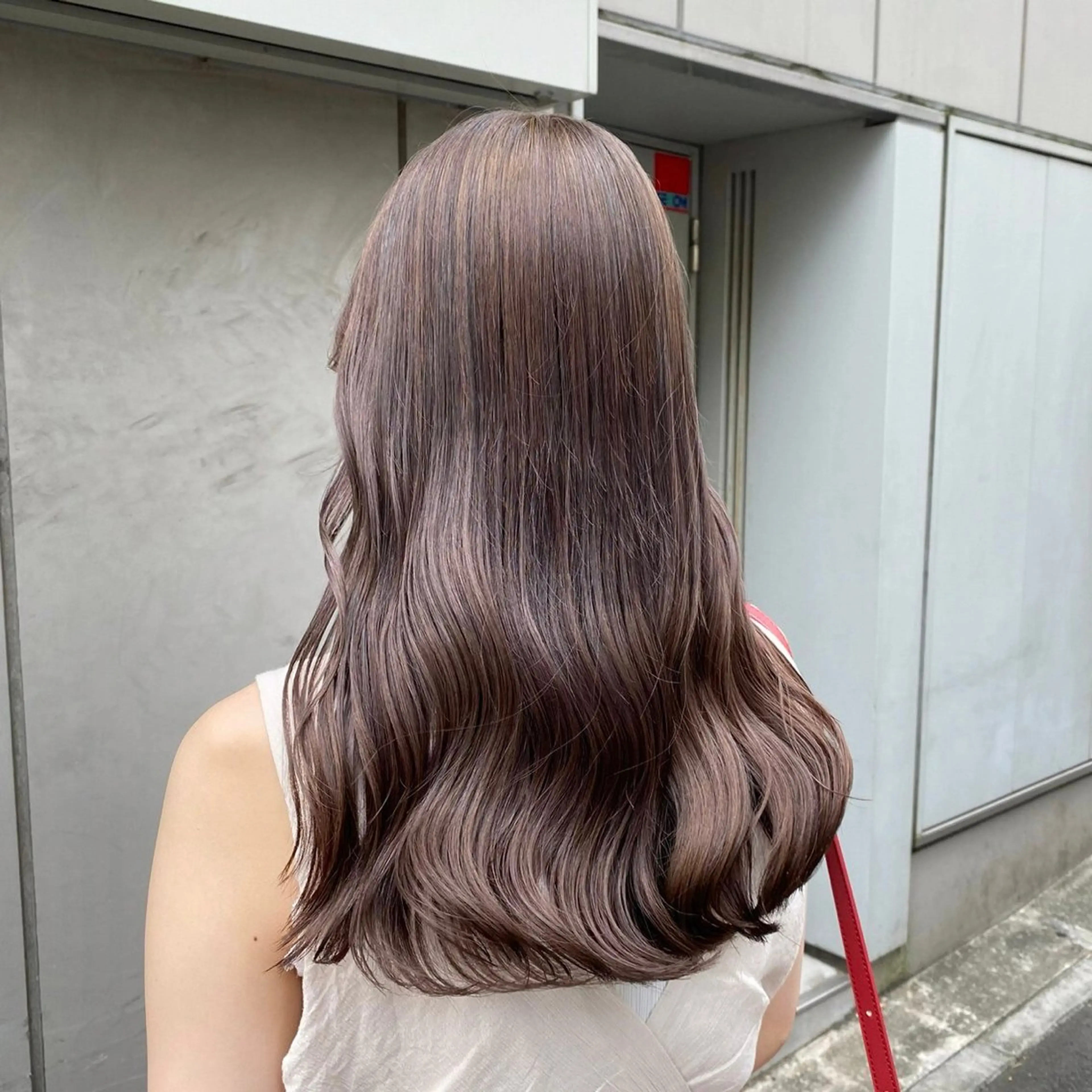 ロング カラー BABY 艶髪暗髪ヘア💖達人のヘアスタイル