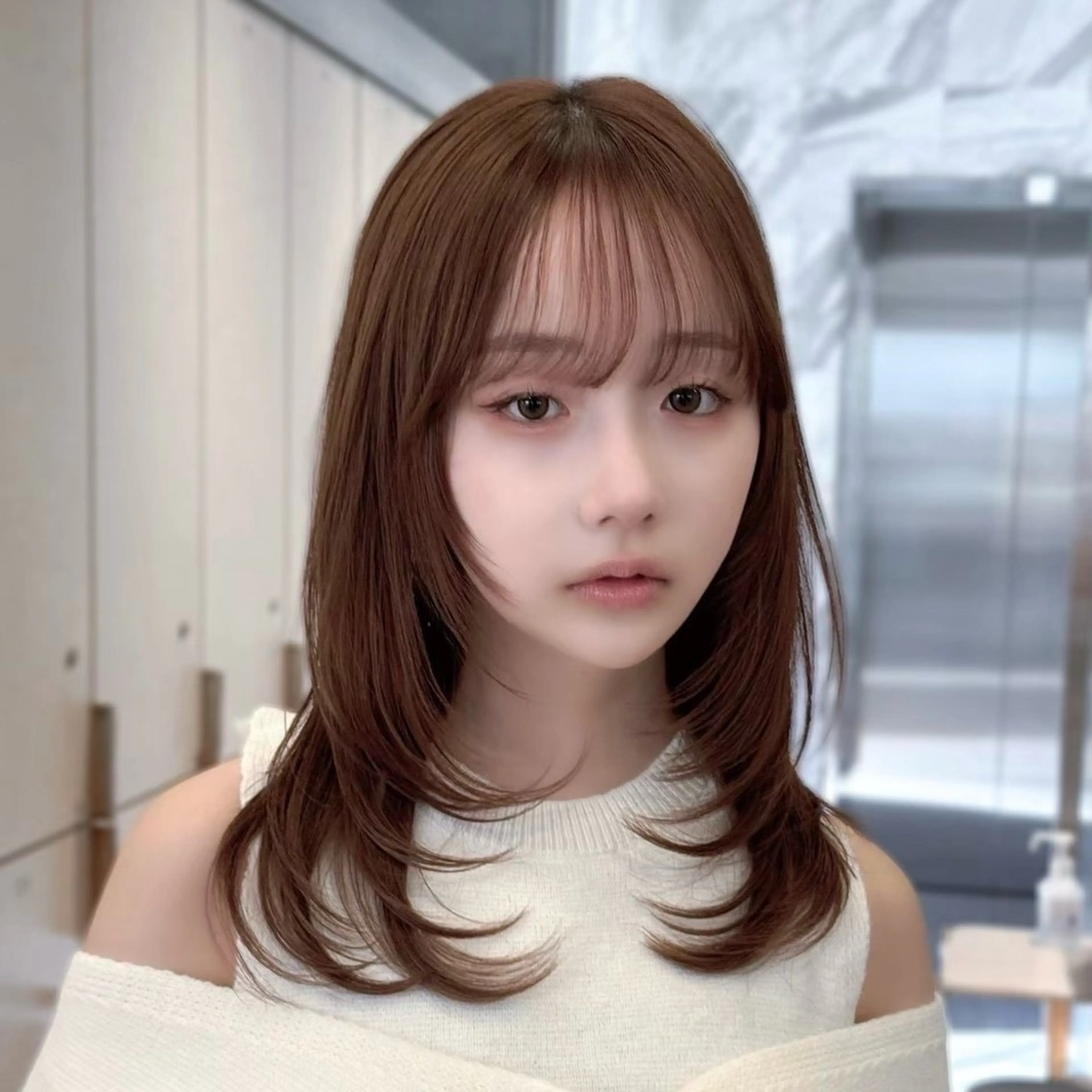 ワンカールで決まるレイヤー✨➕ スチームトリートメントの写真