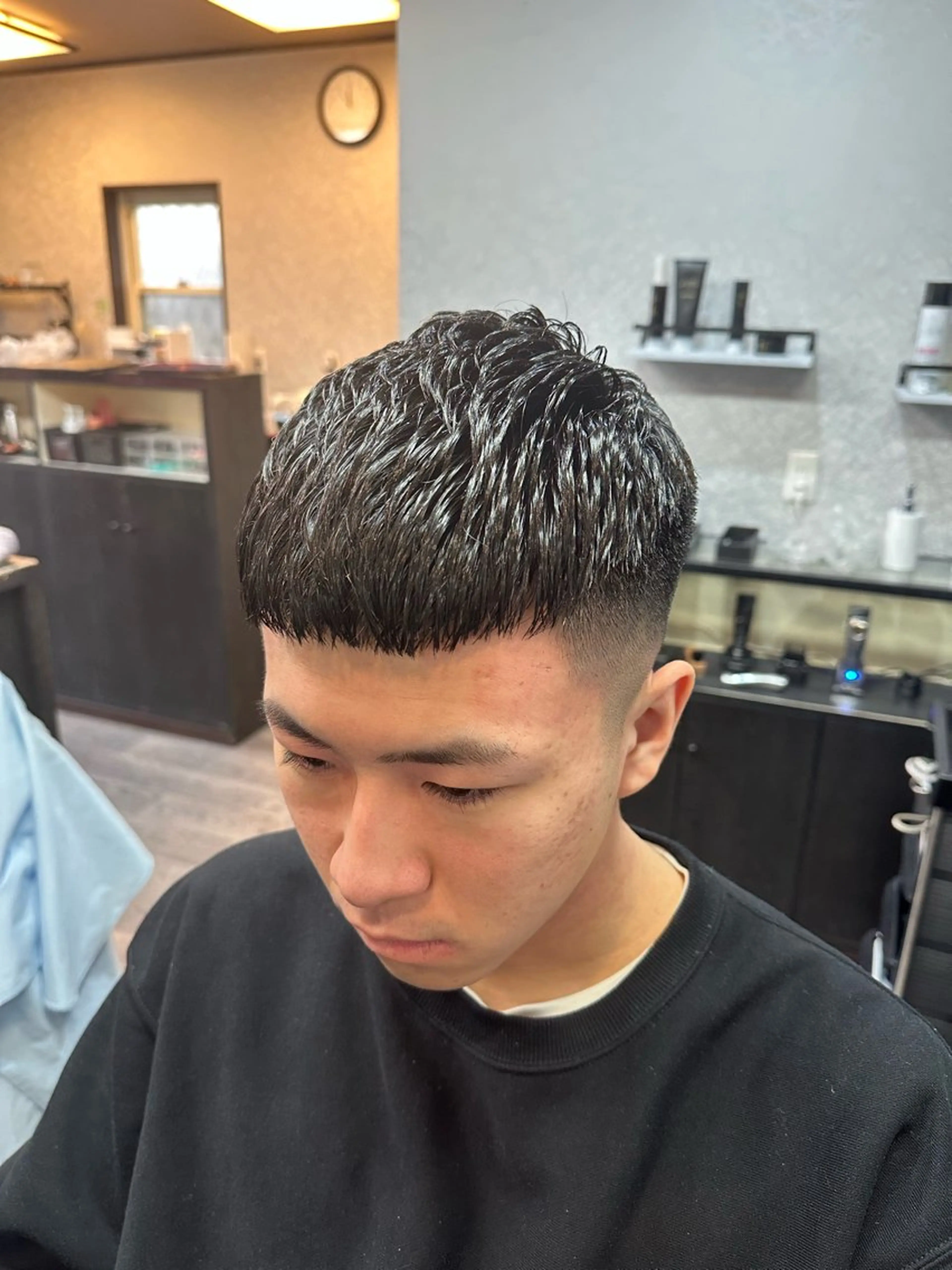 ショート 田島 颯人のヘアスタイル