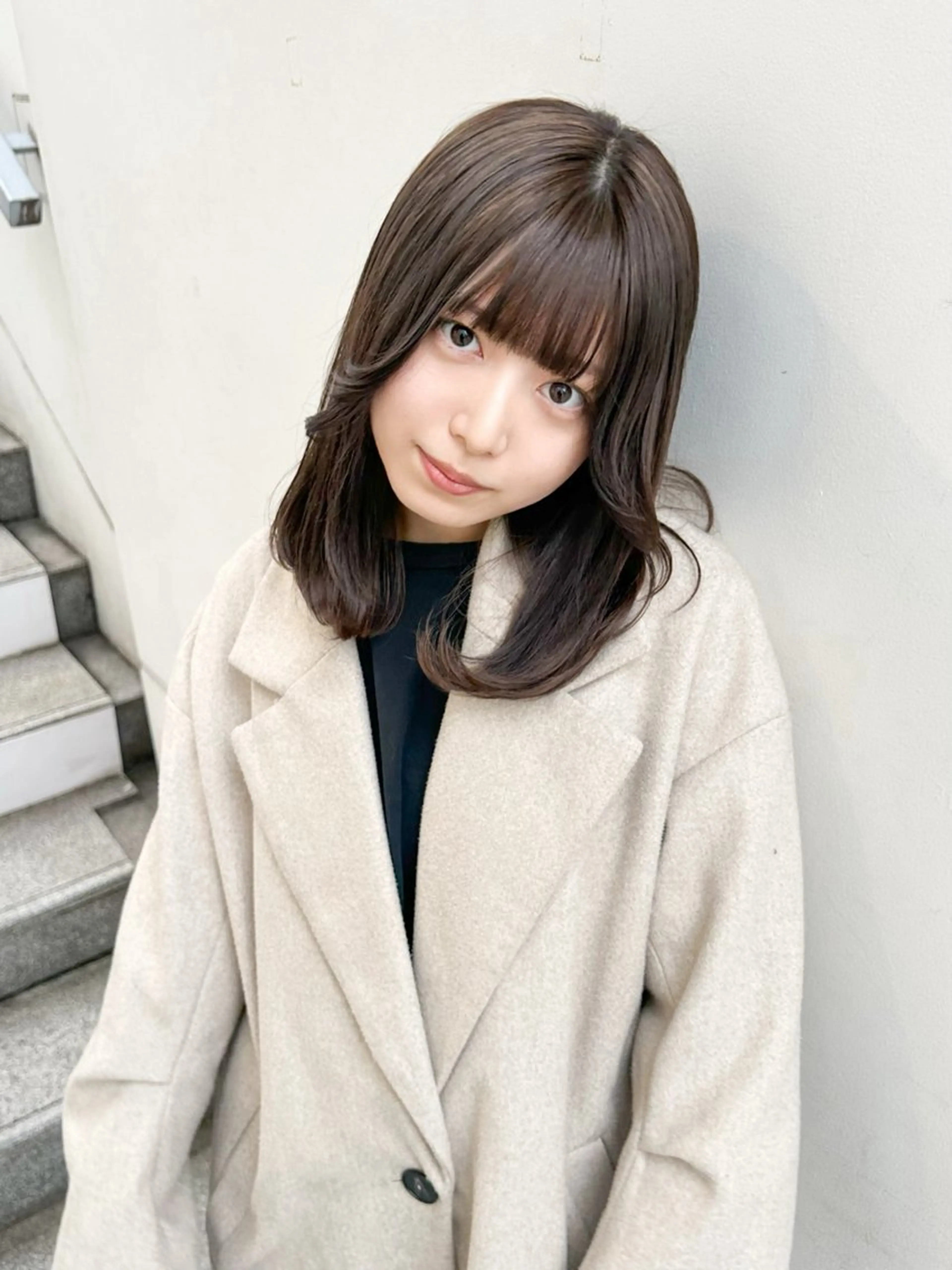 ミディアム ヘアカラー ⭐️縮毛矯正特化 ／SHOYAのヘアスタイル