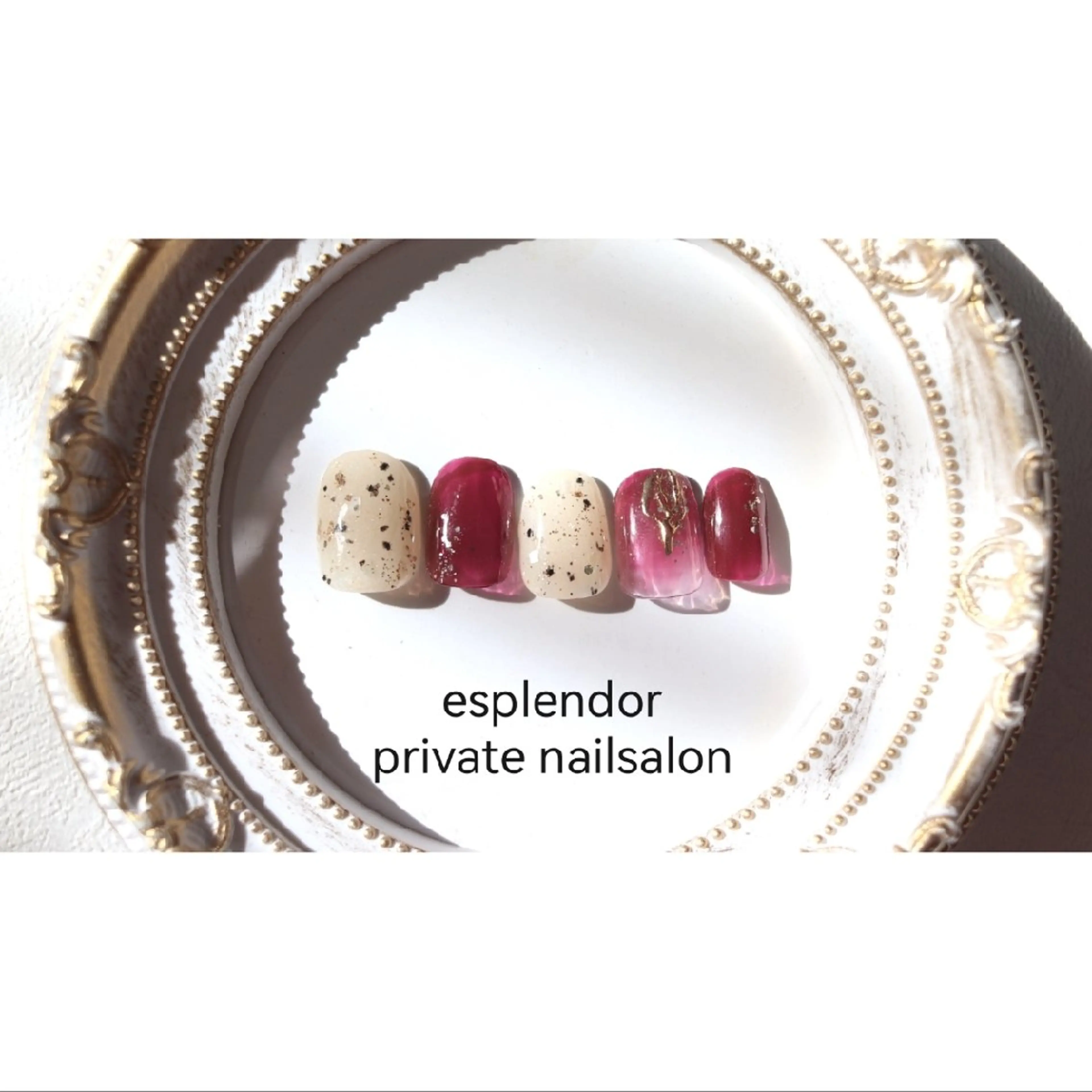 ネイル esplendor  小野寺のネイルデザイン