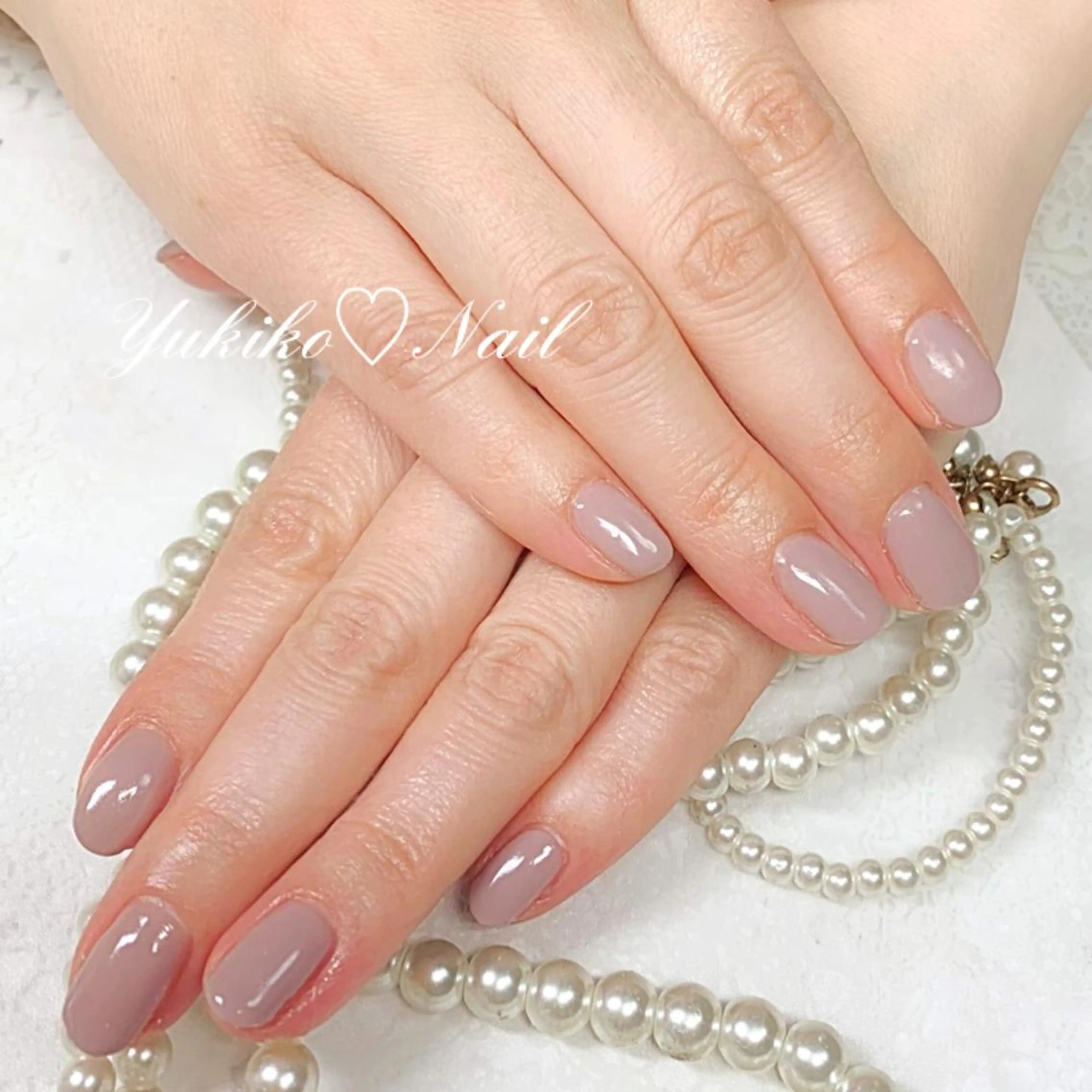 ネイル ワンカラーネイル ハンドネイル ユキコ ネイルのネイルデザイン