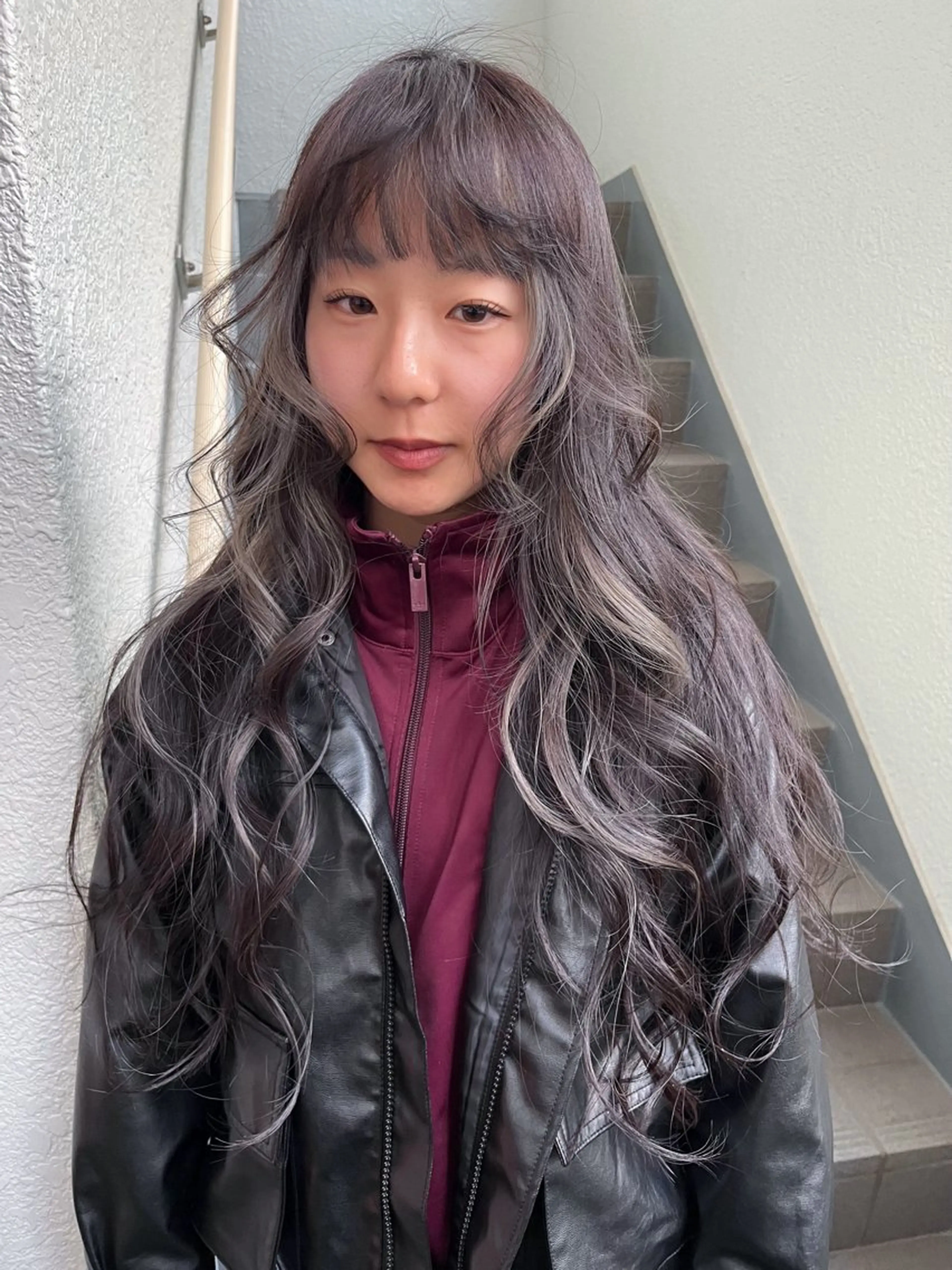 カラー ヘアカラー レイヤーカット🍏 パーマ/ののかのヘアスタイル