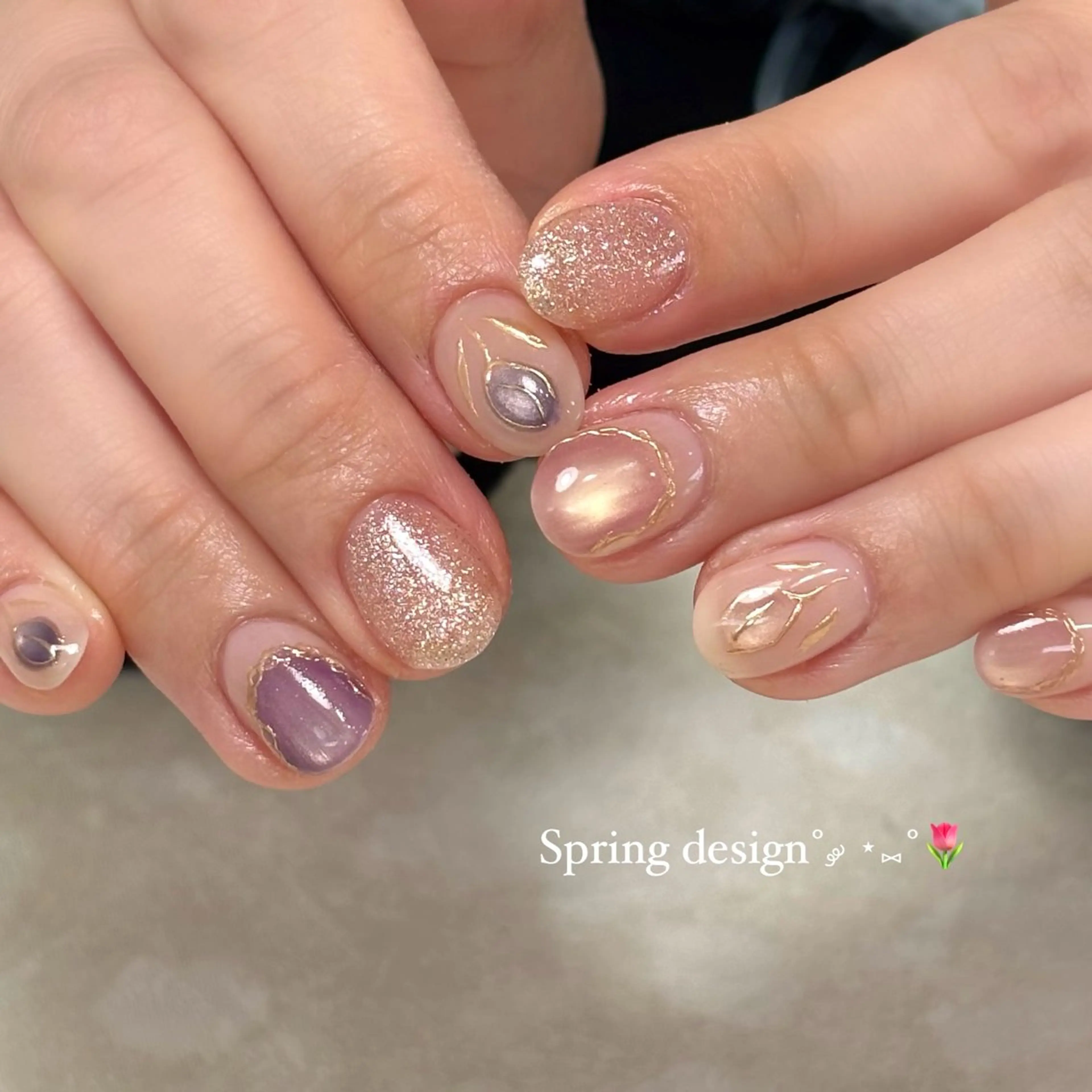 ネイル ハンドネイル flore nailのネイルデザイン