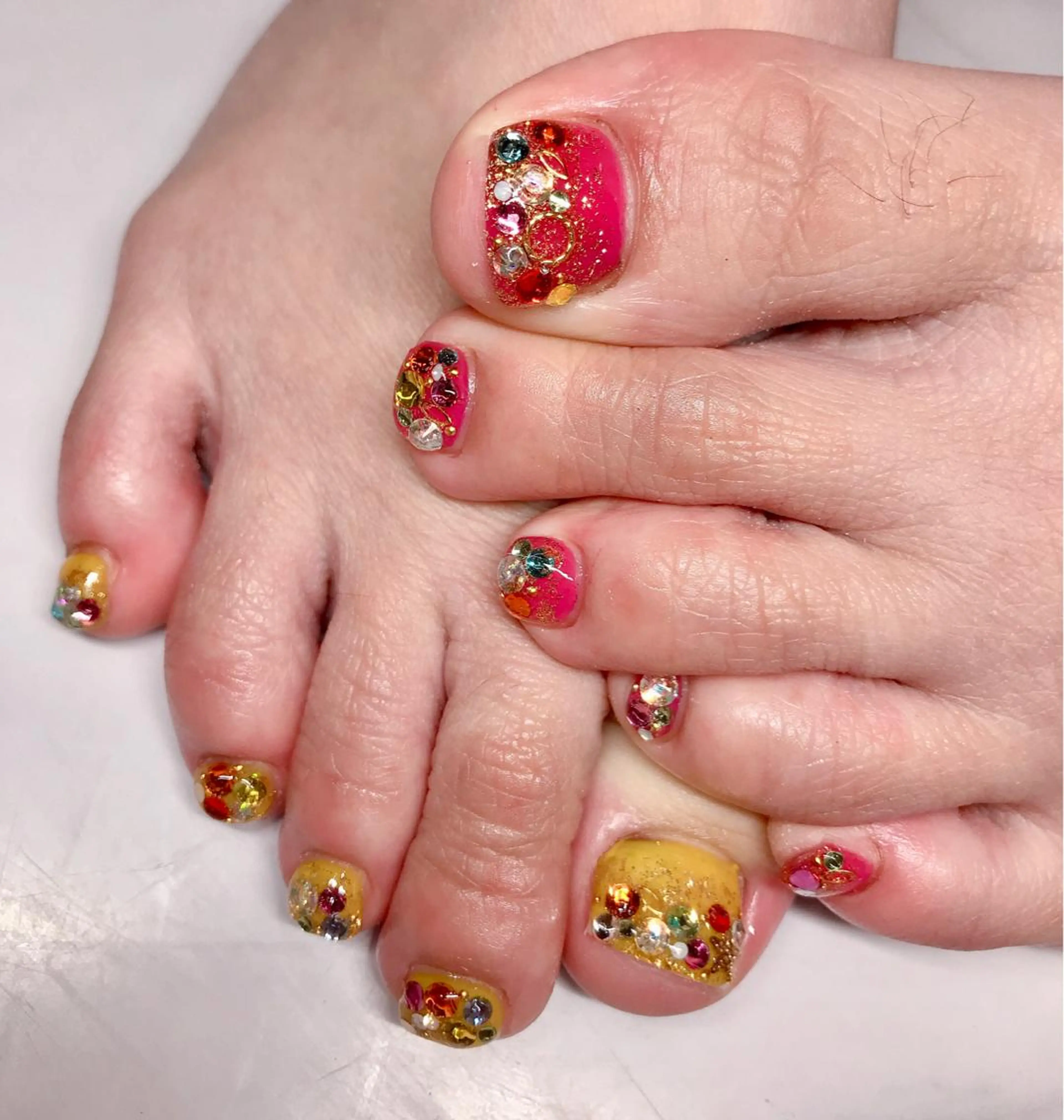 ネイル フットネイル . yuimiのネイルデザイン